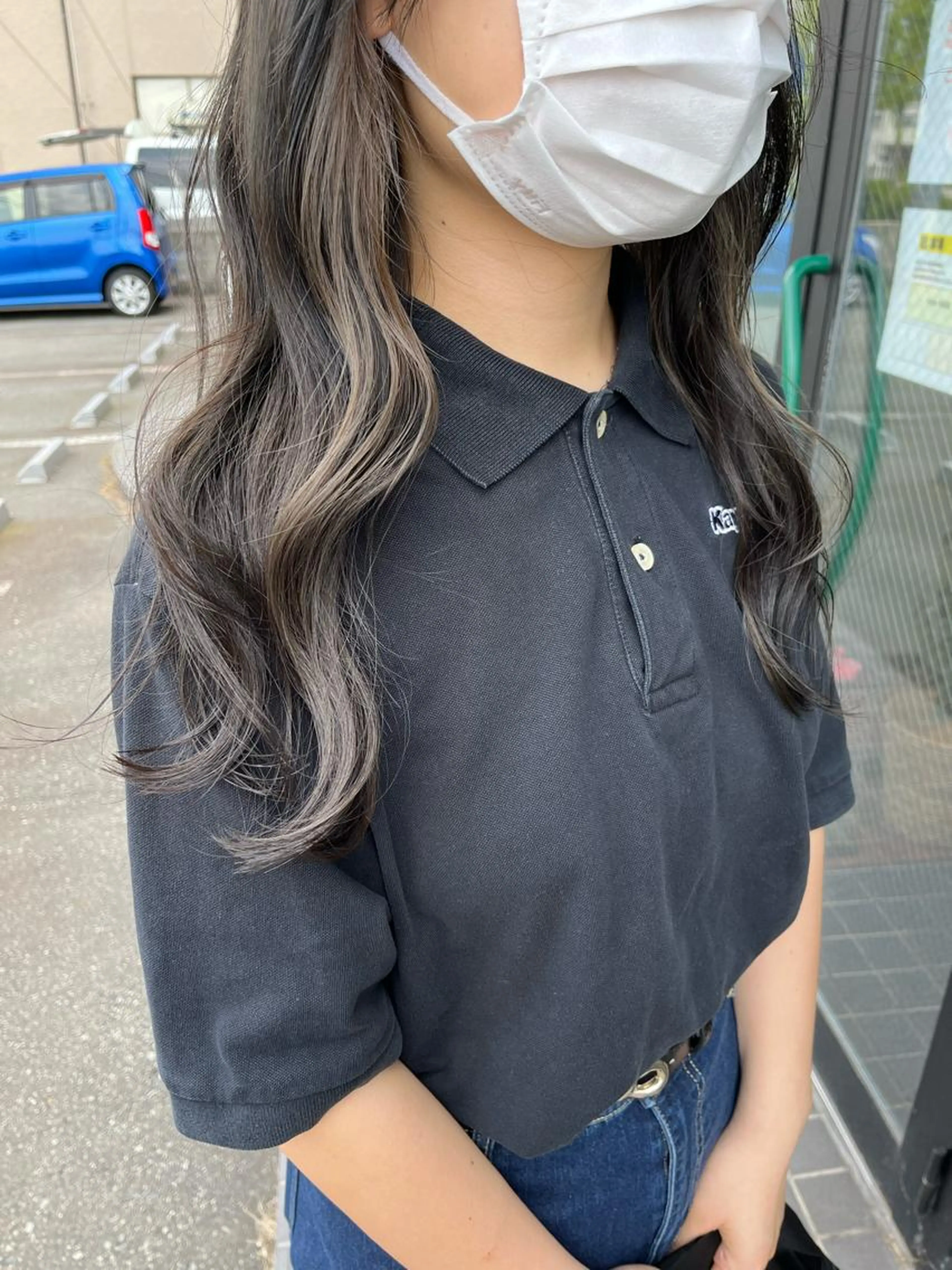 🌈デザインカラー🌈インナーカラーorイヤリングカラー+カットの写真