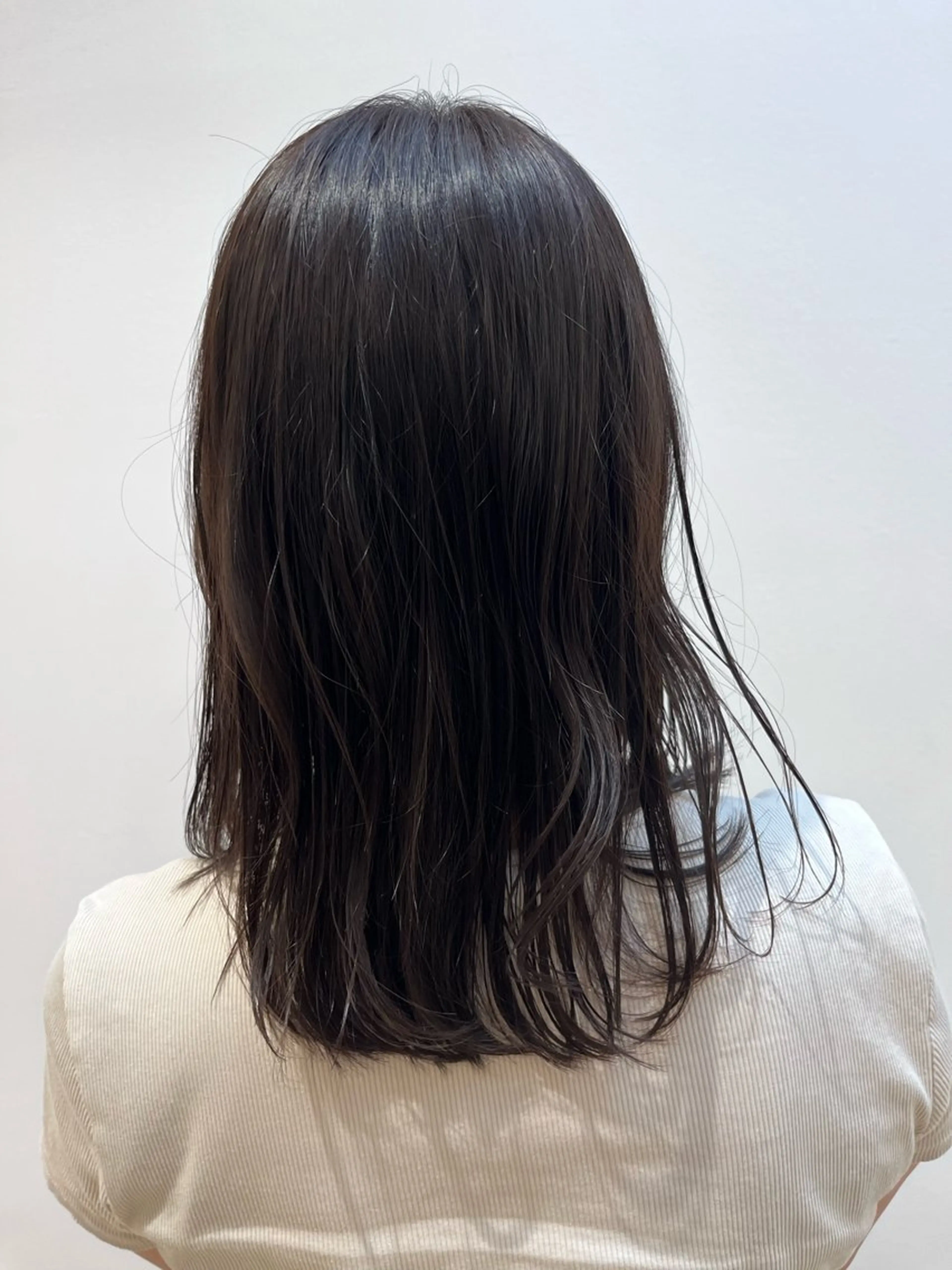 🌿ワンカラー（ブリーチなし）＋Aujua4stepトリートメント🌿の写真