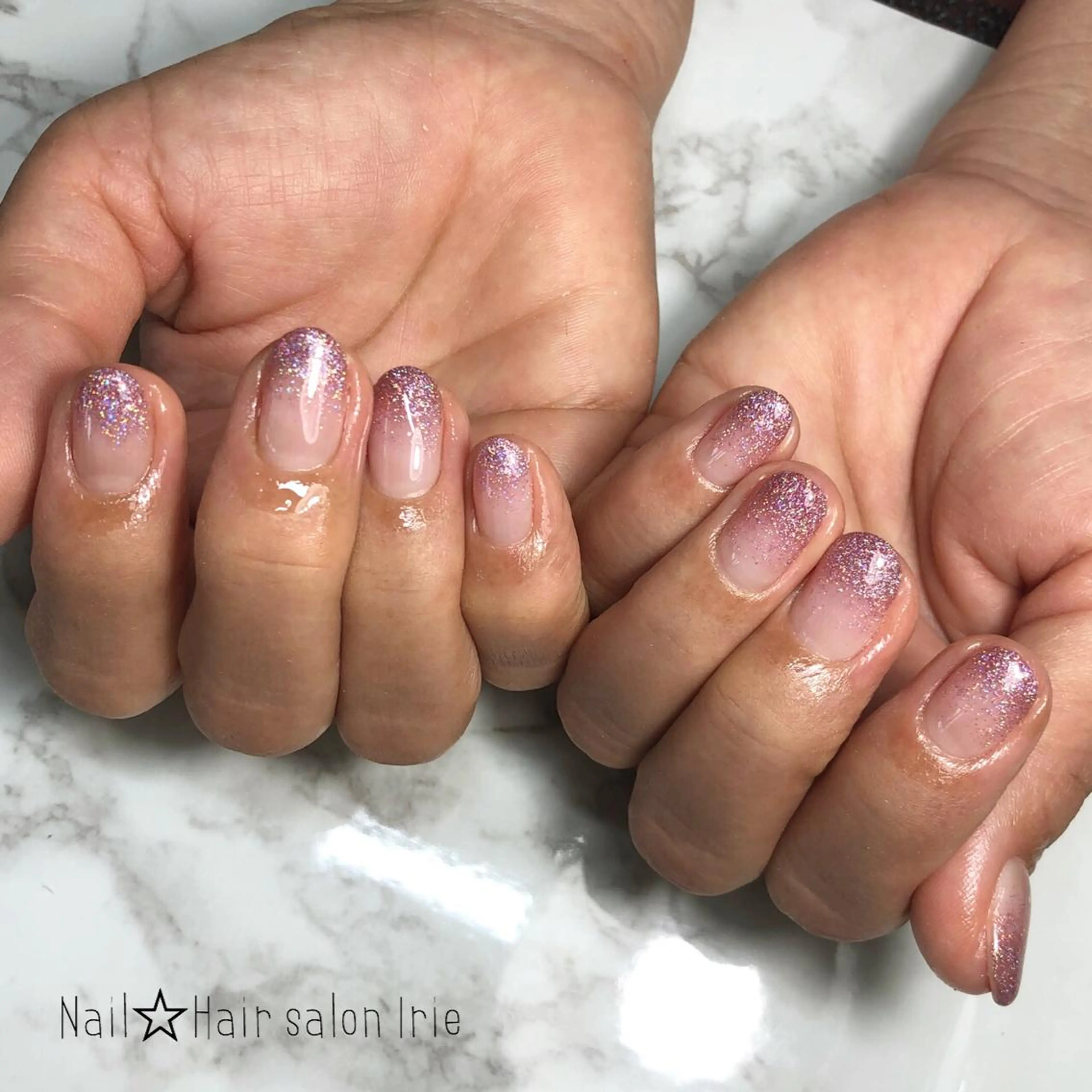 ネイル ハンドネイル ハンドケア Hair salon Irie所属・與儀 知佳のネイルデザイン