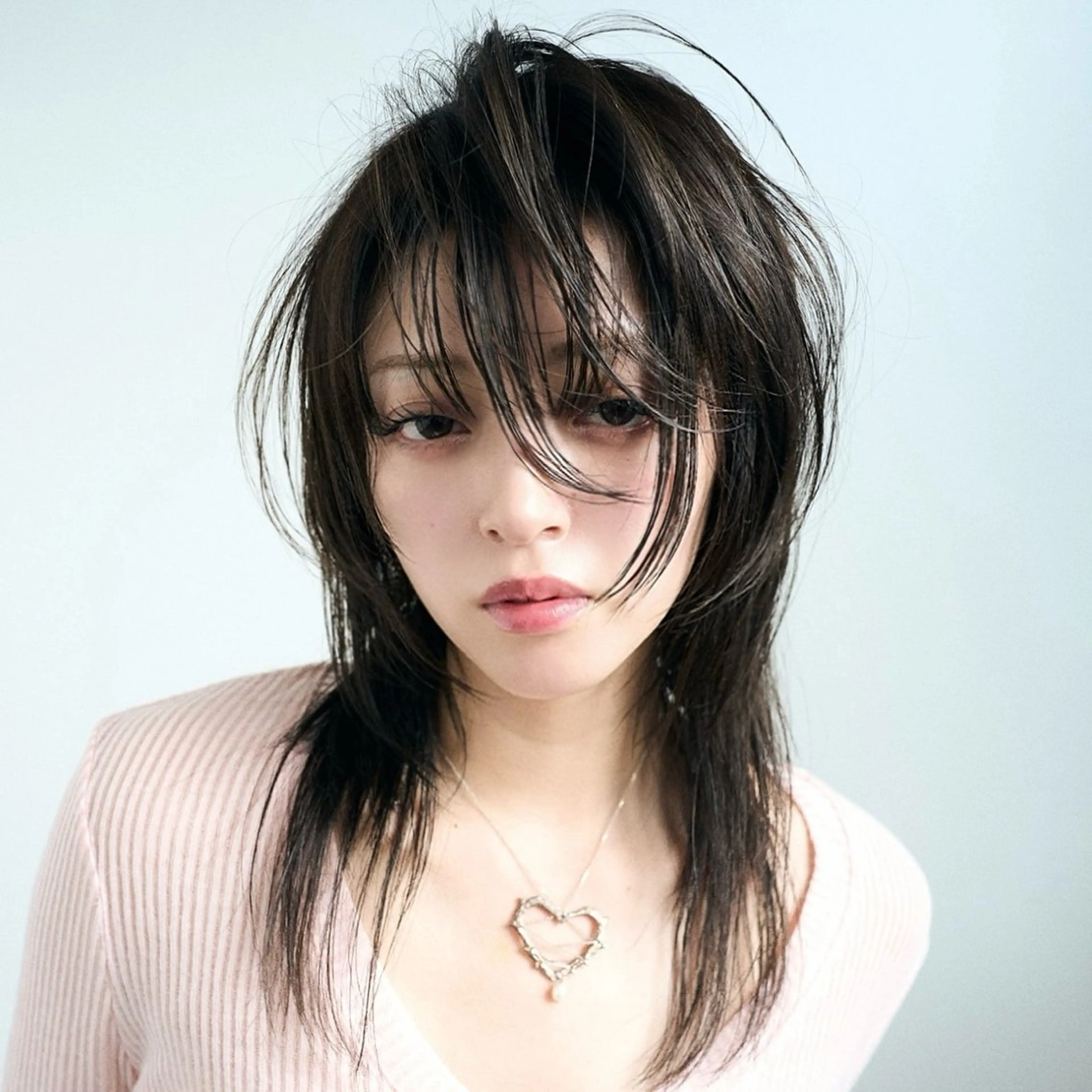 ミディアム カット トリートメント レイヤー/透明感 カラー✩.*˚チャンのヘアスタイル