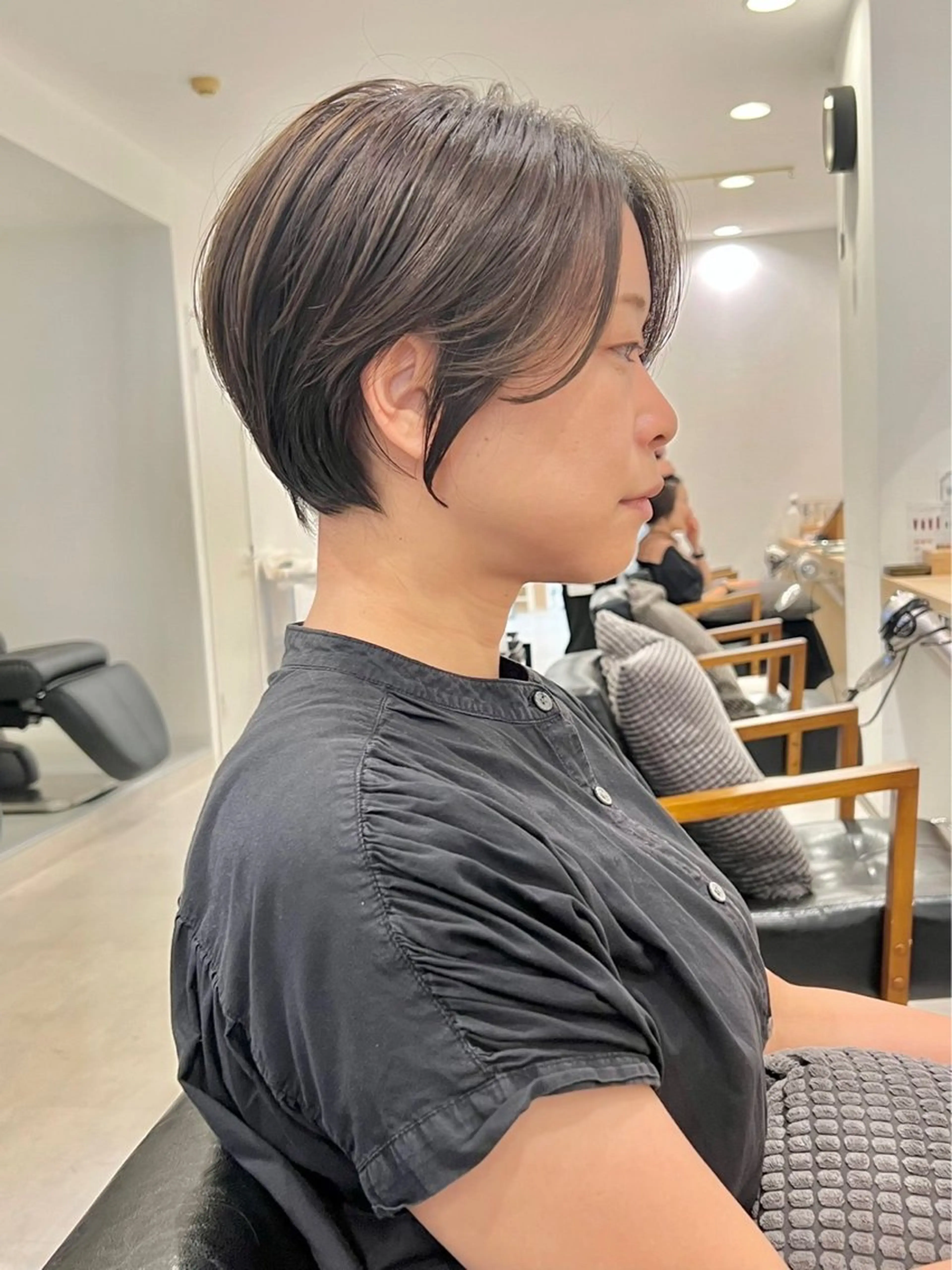 ショート 福井 茉菜美のヘアスタイル