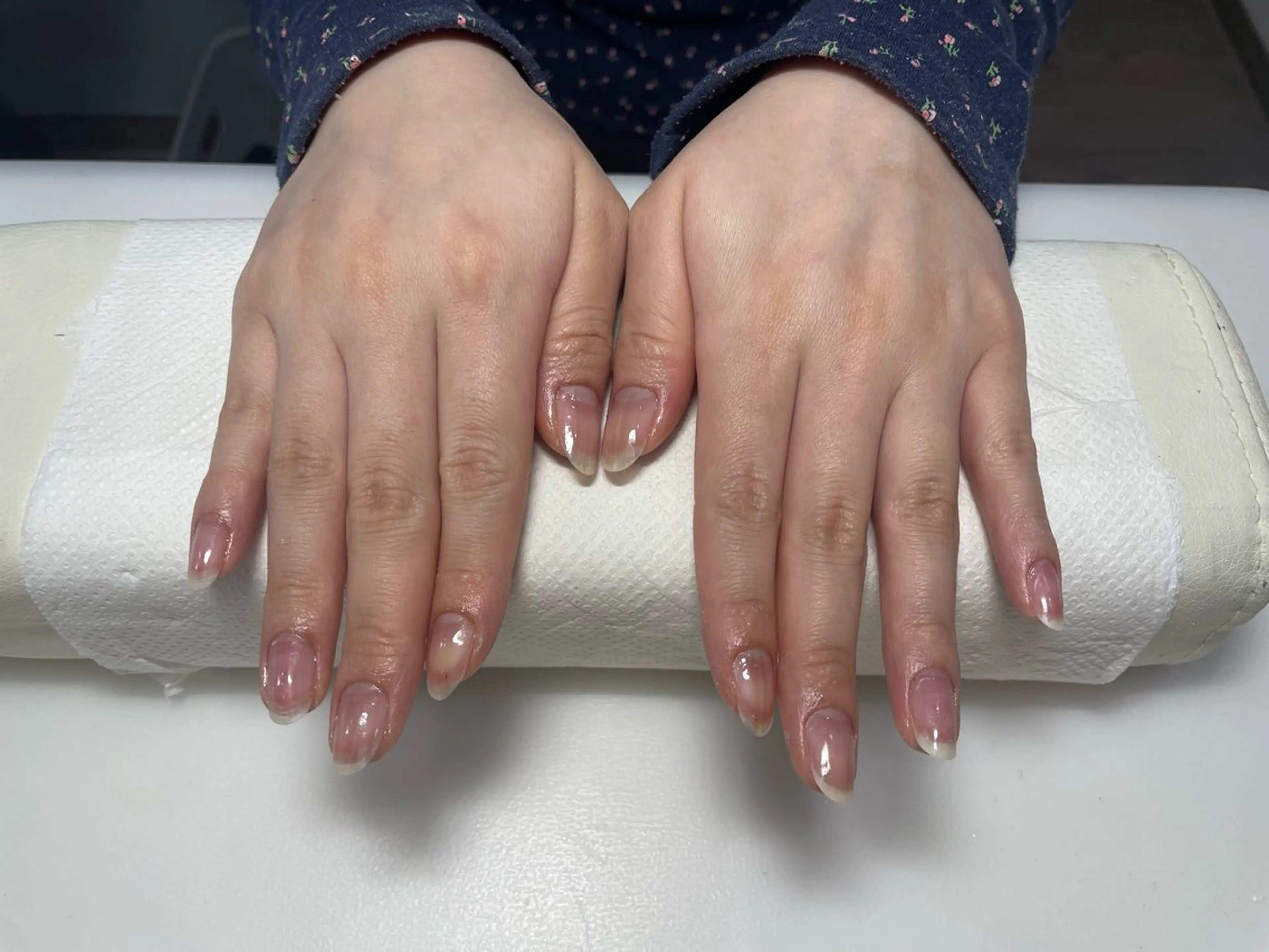 ハンドジェルオフ【ファイリング、ケア込み】の写真