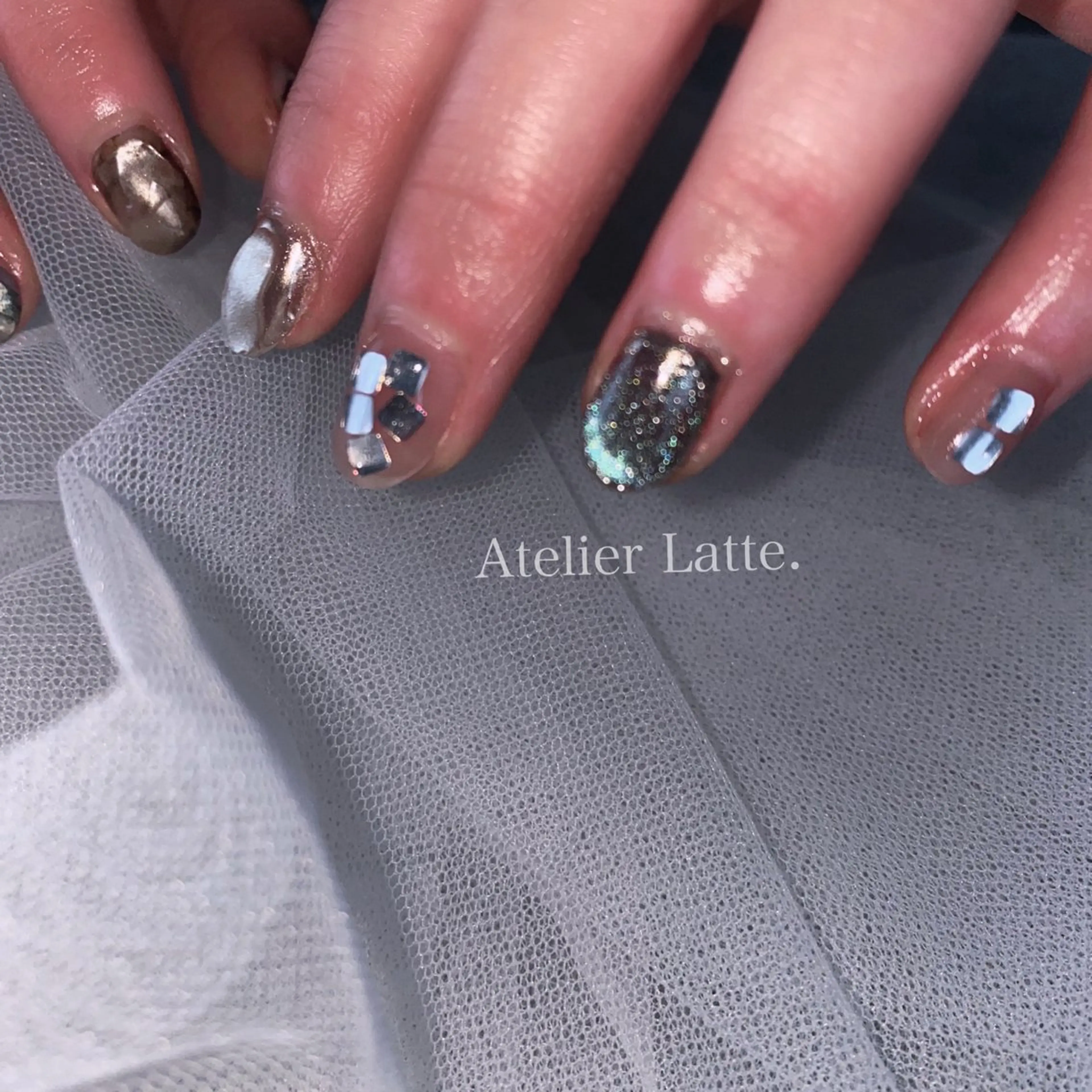 ネイル Atelier Latteのネイルデザイン