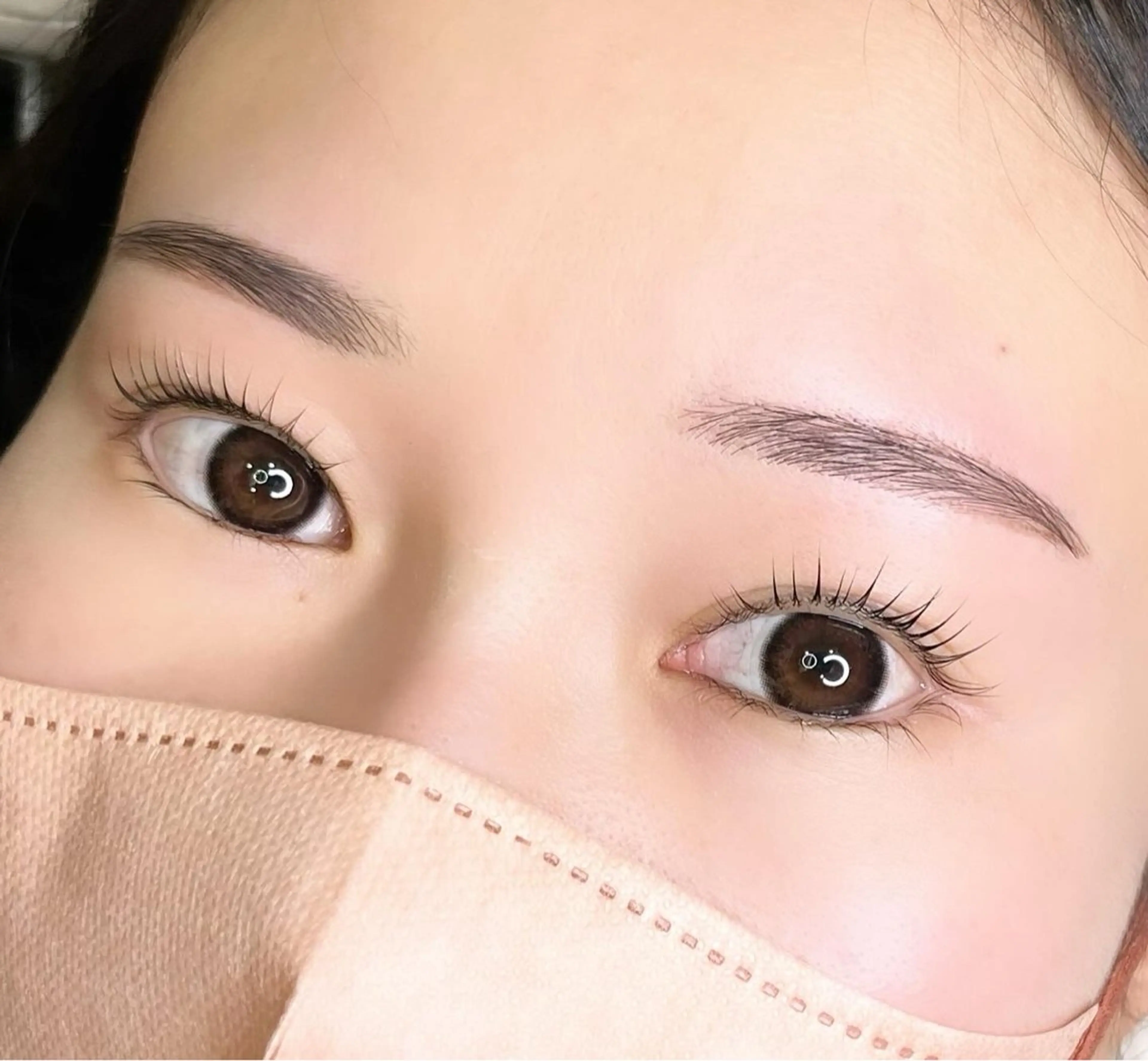 【目元セット】💎✨眉毛Wax脱毛＋パリジェンヌラッシュリフトの写真