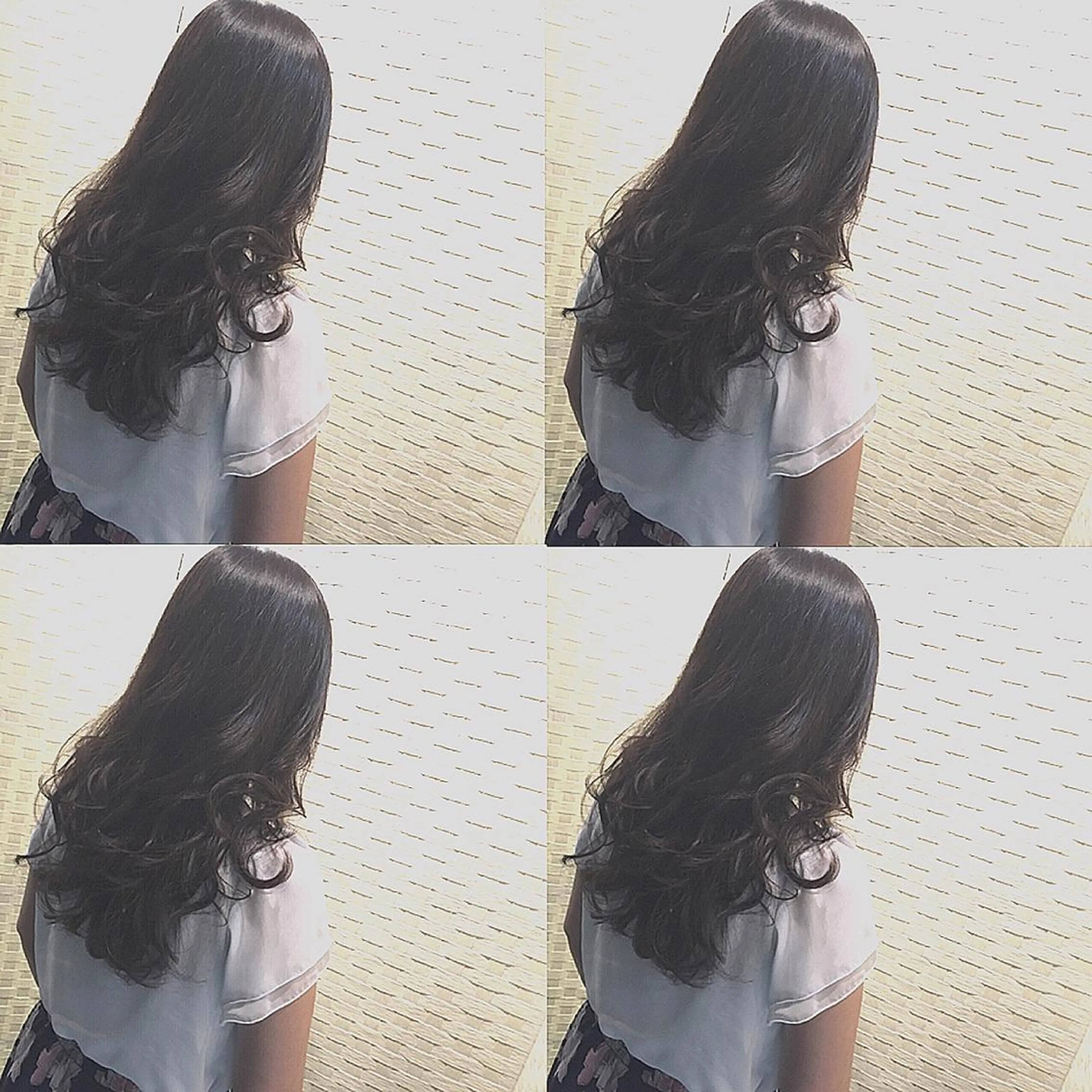 セミロング ロング カラー boutique misakiのヘアスタイル