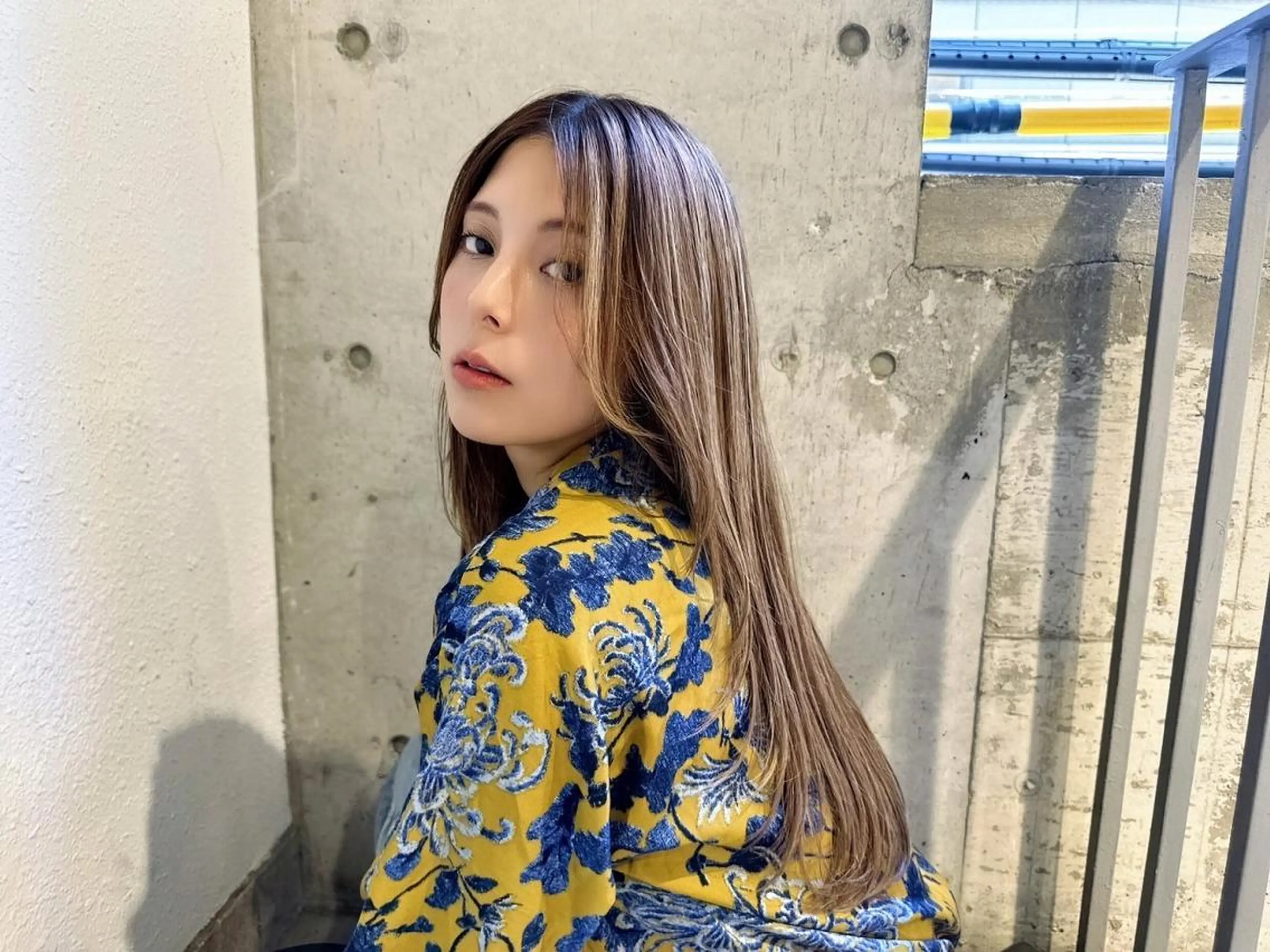 ロング Rubikなかもず タケウチのヘアスタイル