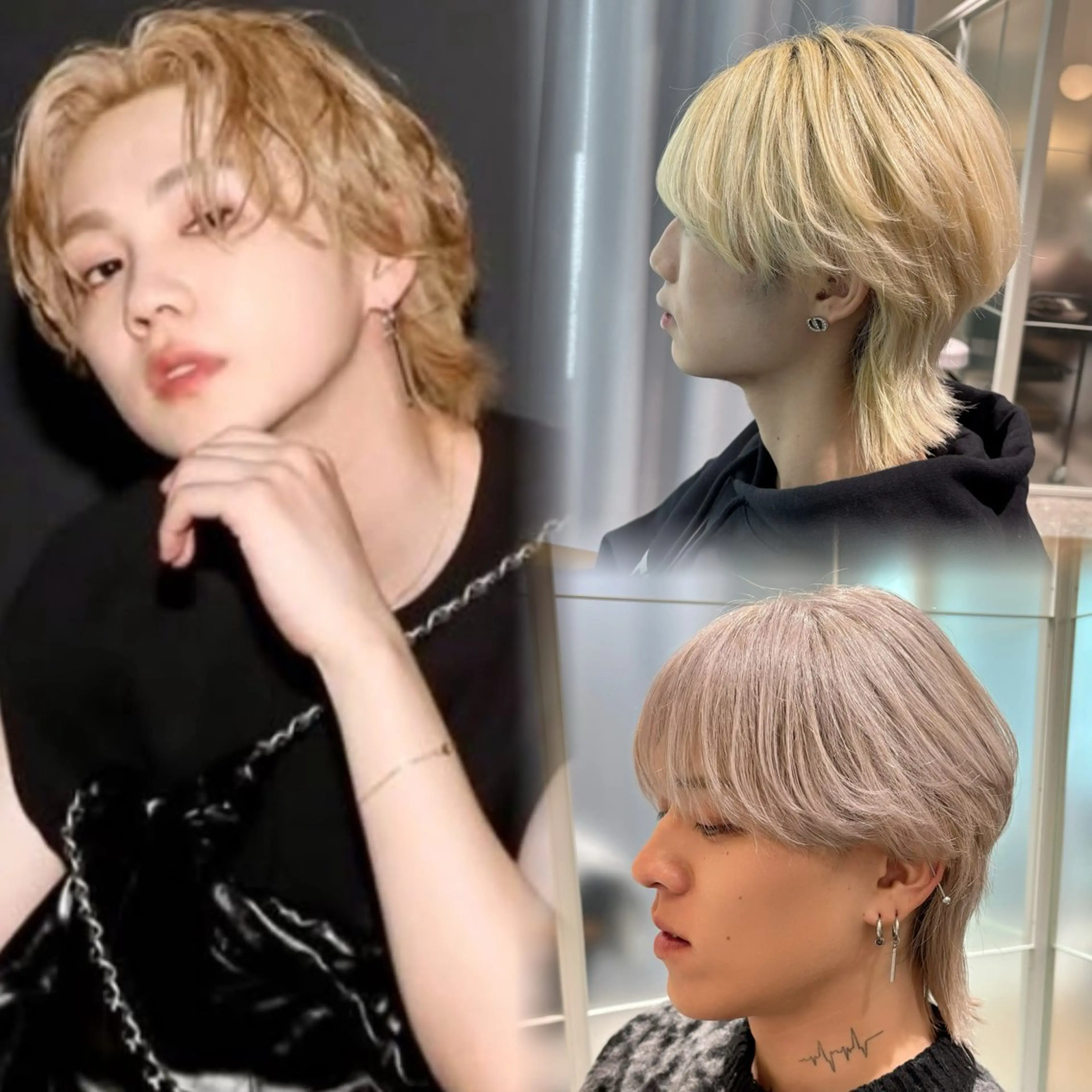 ショート カラー メンズ [渋谷美容師] 玲弥のヘアスタイル