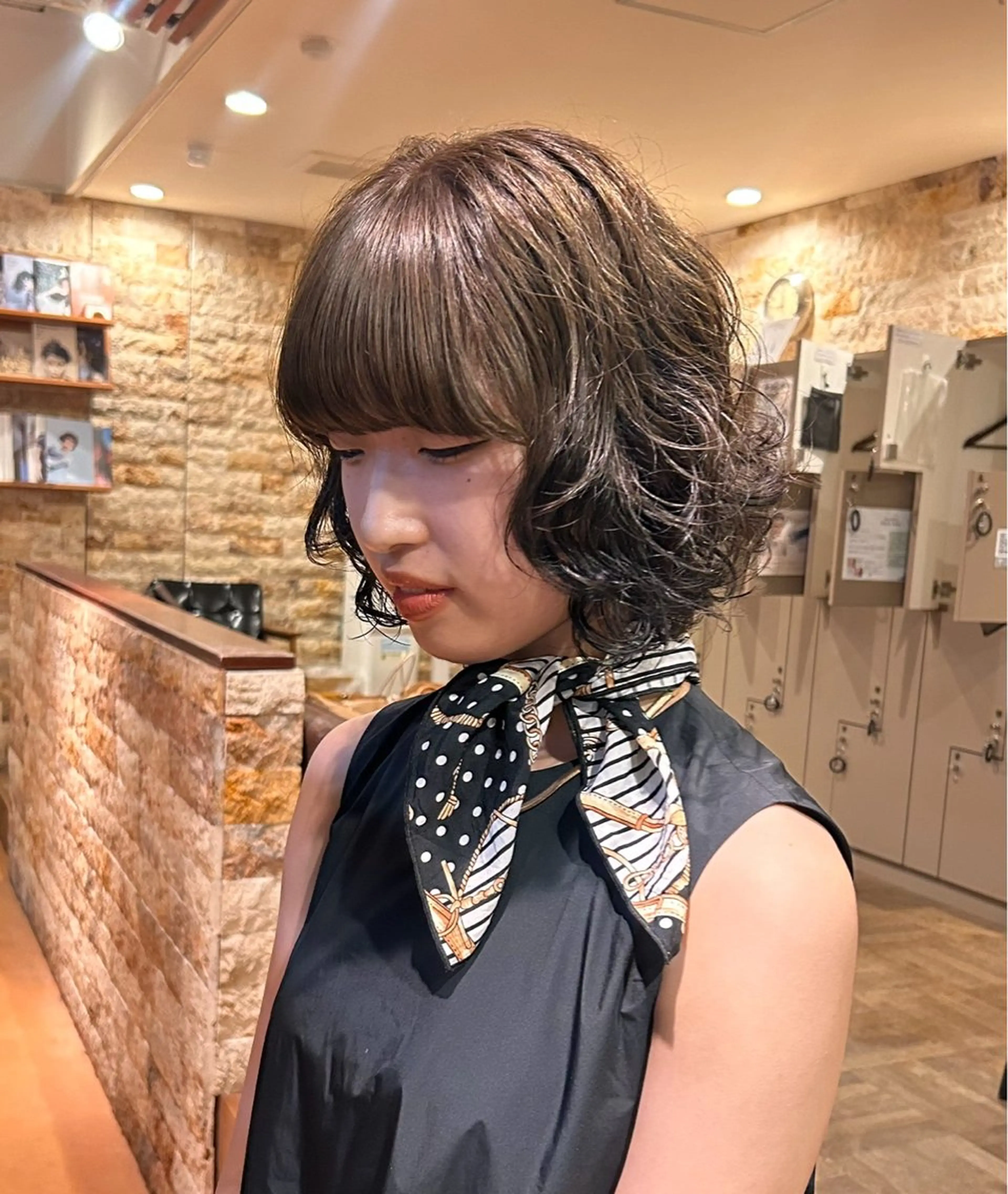 カラー ヘアカラー ブリーチカラー/艶髪 ストレート/はるあのヘアスタイル