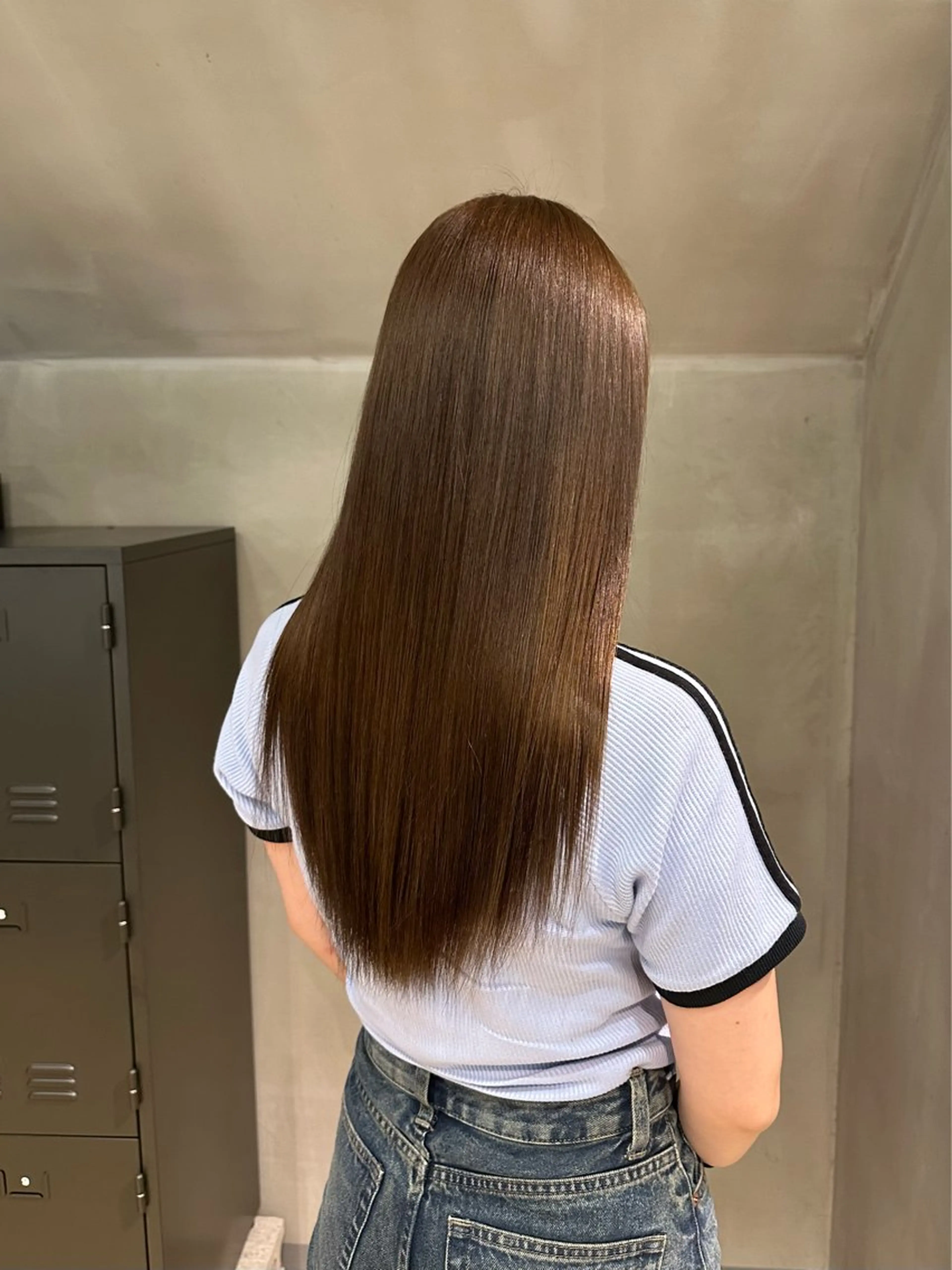 ロング mei🪽 カラーモデルのヘアスタイル