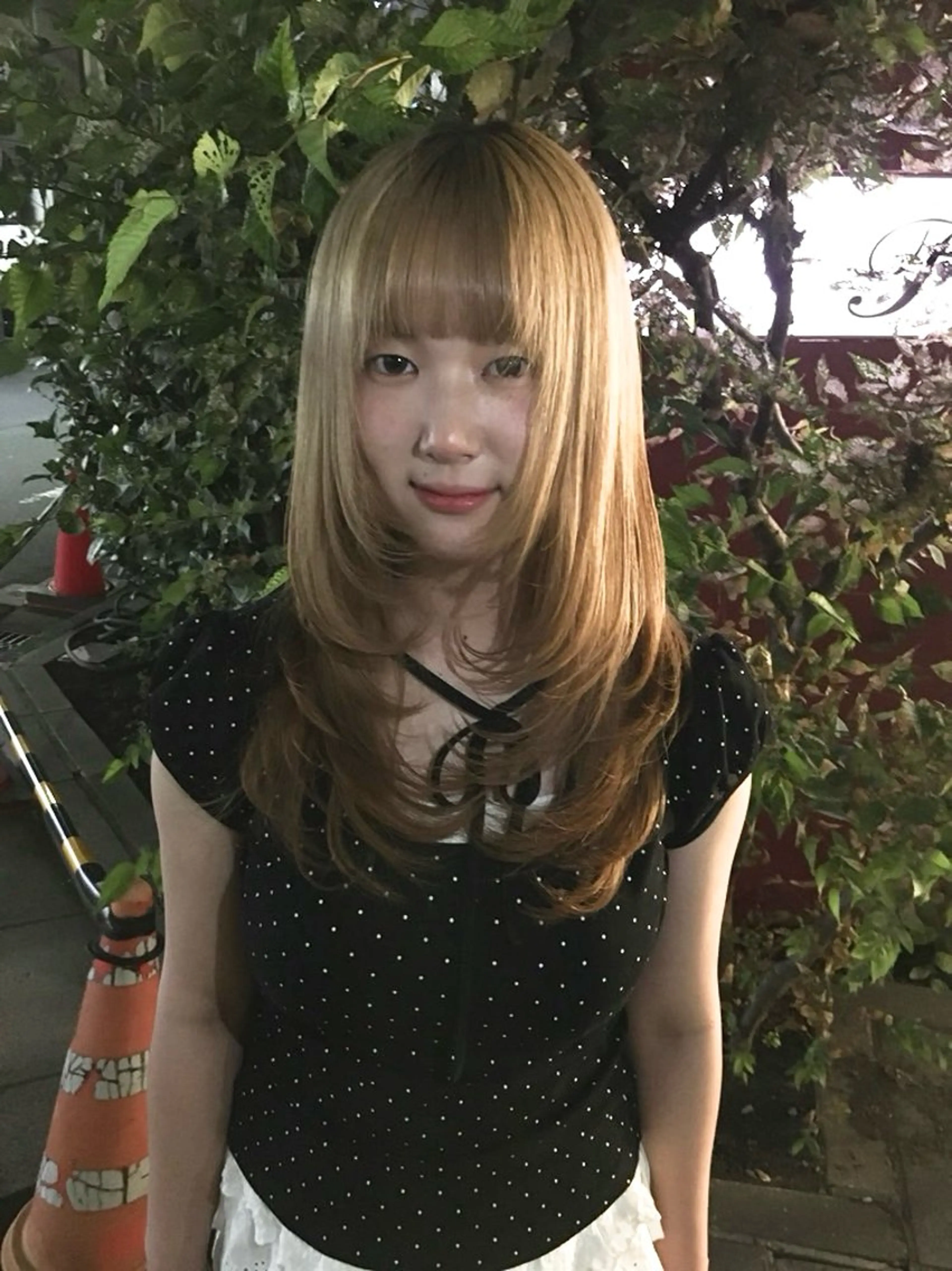 ロング ヘアカラー モデル募集🎵 蒼衣のヘアスタイル