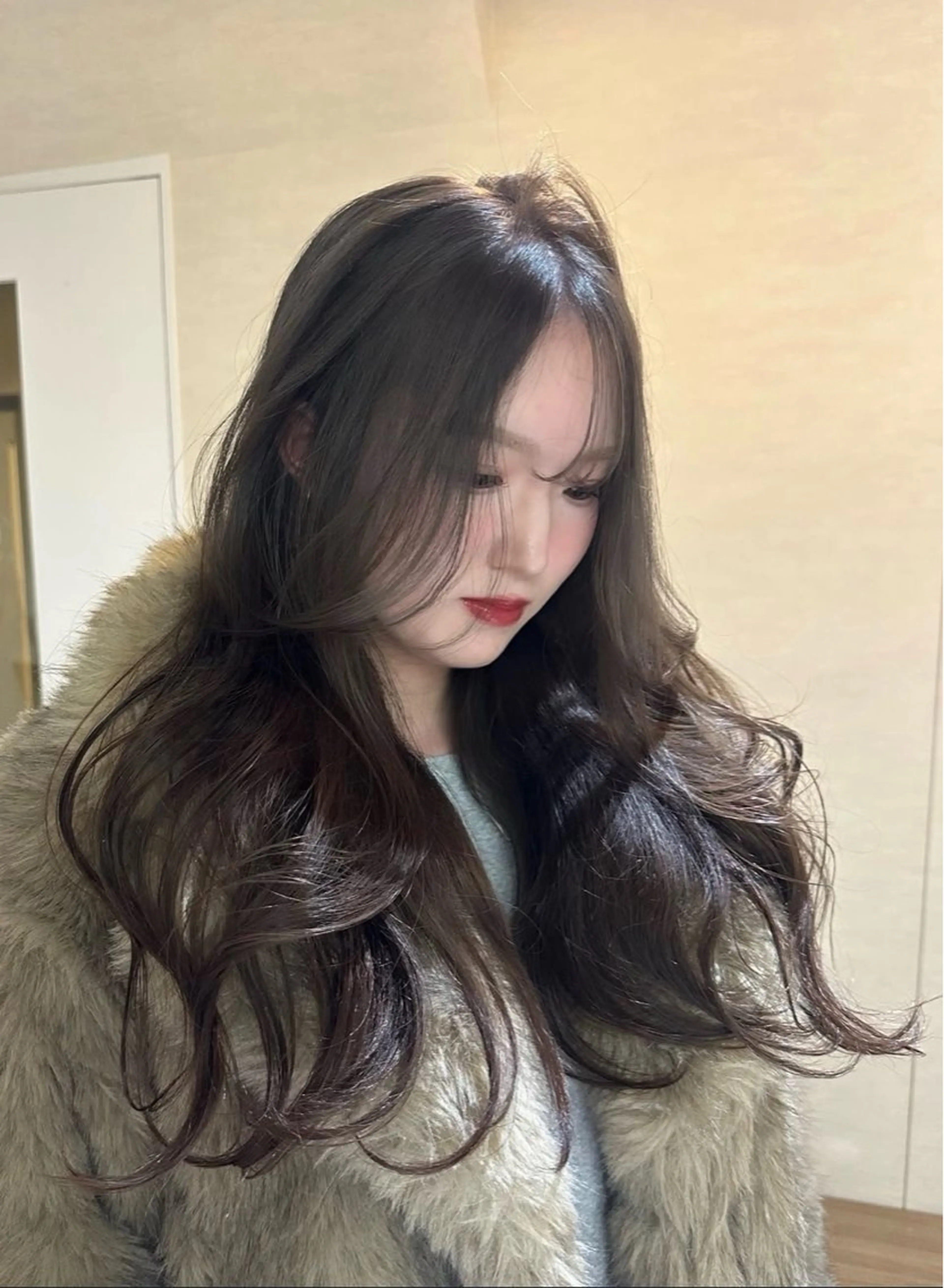 ロング 梅田🩵/透明感 花音のヘアスタイル