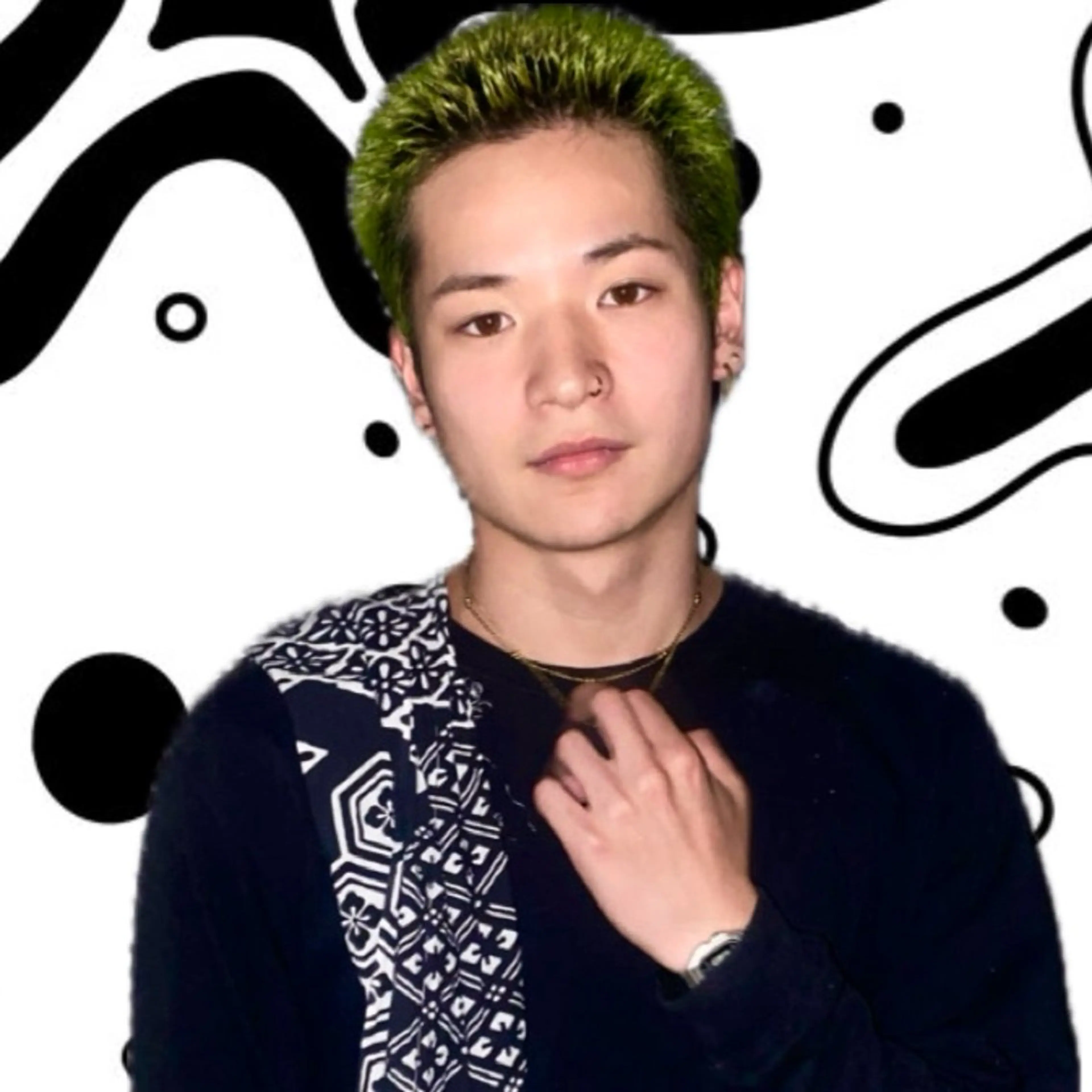 カラー メンズ カット Rena✴︎トレンド ×スタンダードMIXのヘアスタイル