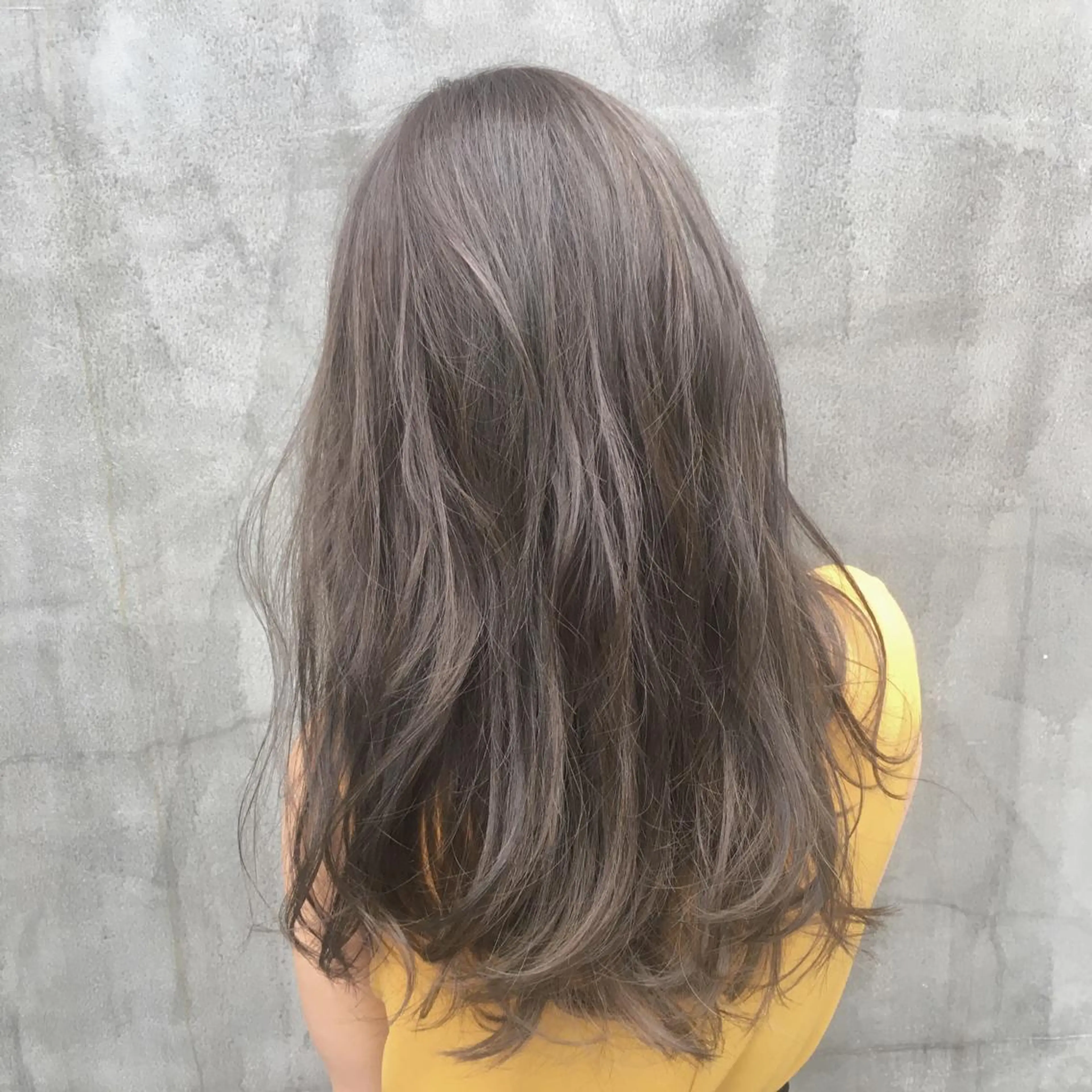 ロング 低ダメージパーマ ケアパーマ/武田明大のヘアスタイル