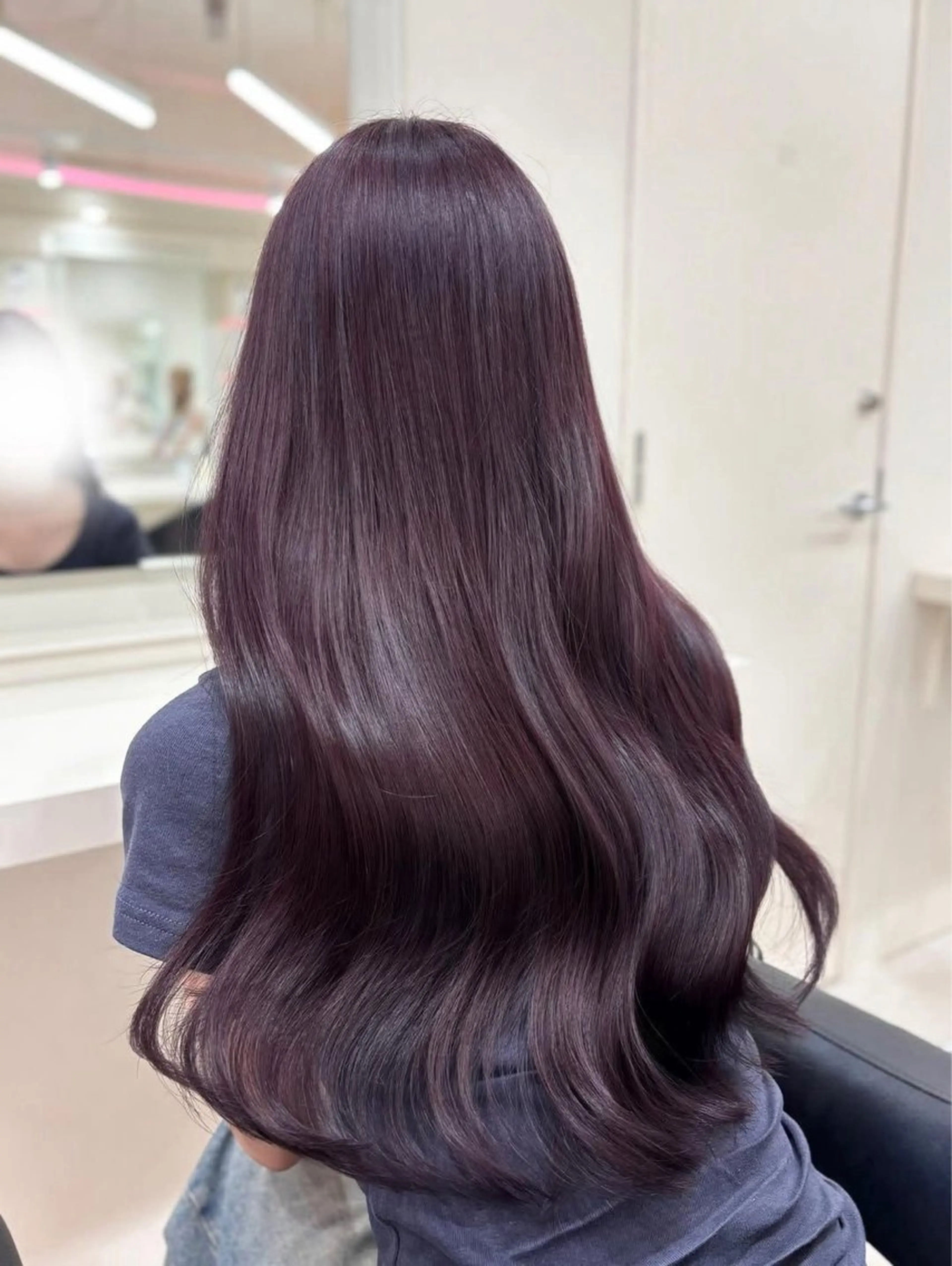 カラー 米元 ひなののヘアスタイル