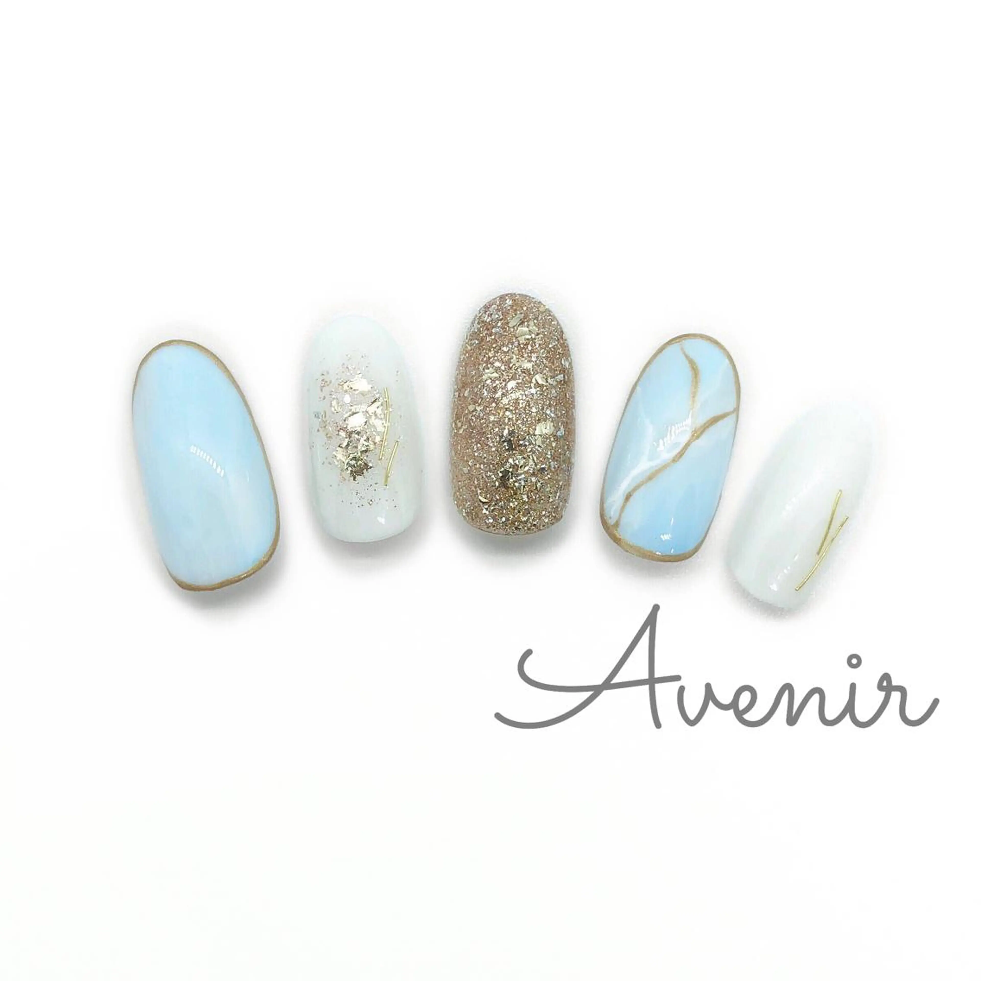 ネイル Avenir 表参道 nail＆eye予約のネイルデザイン