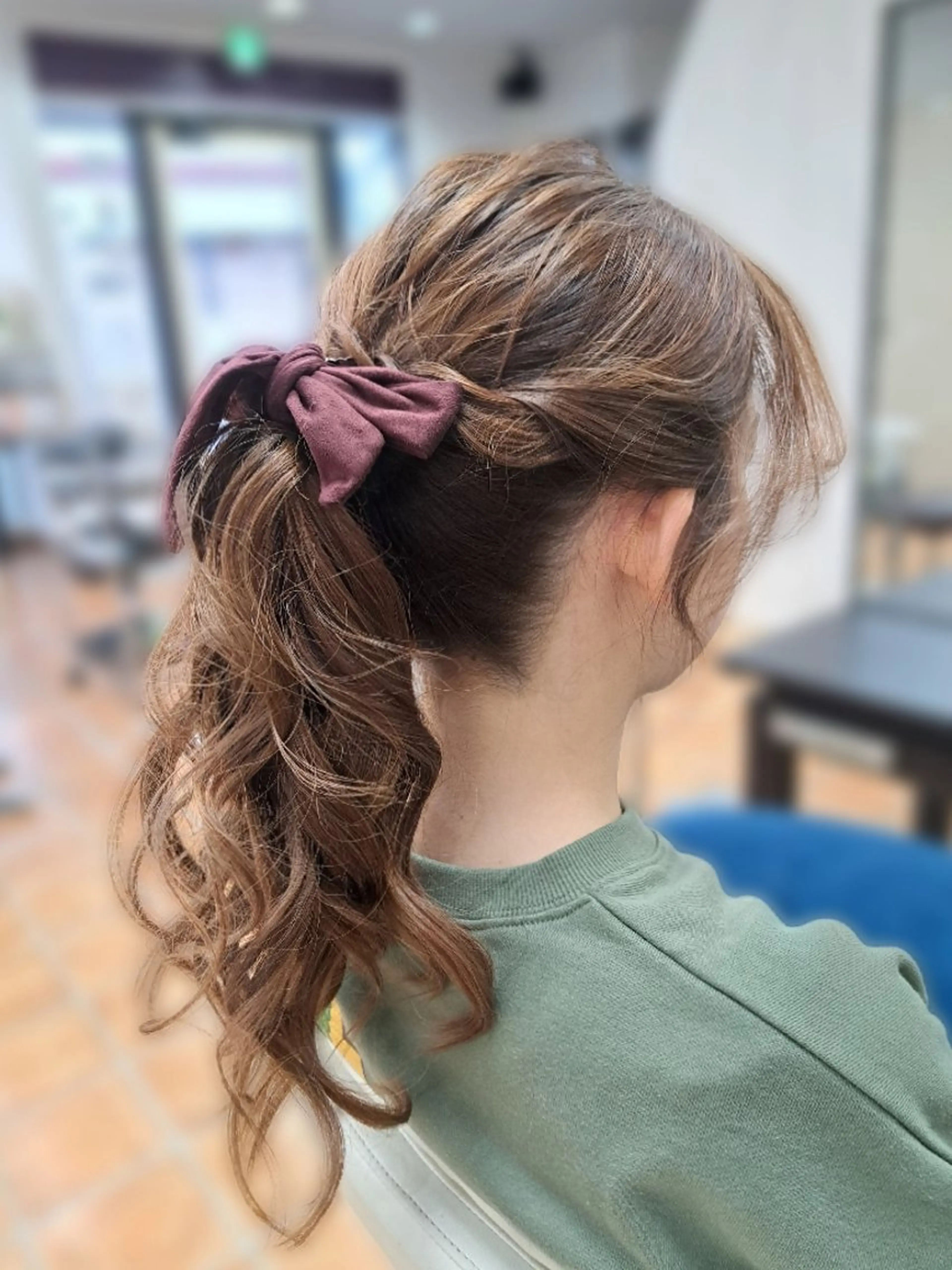 ヘアアレンジ 💜𝑳𝑼𝑵𝑨 🌻母良田愛美🌻のヘアスタイル