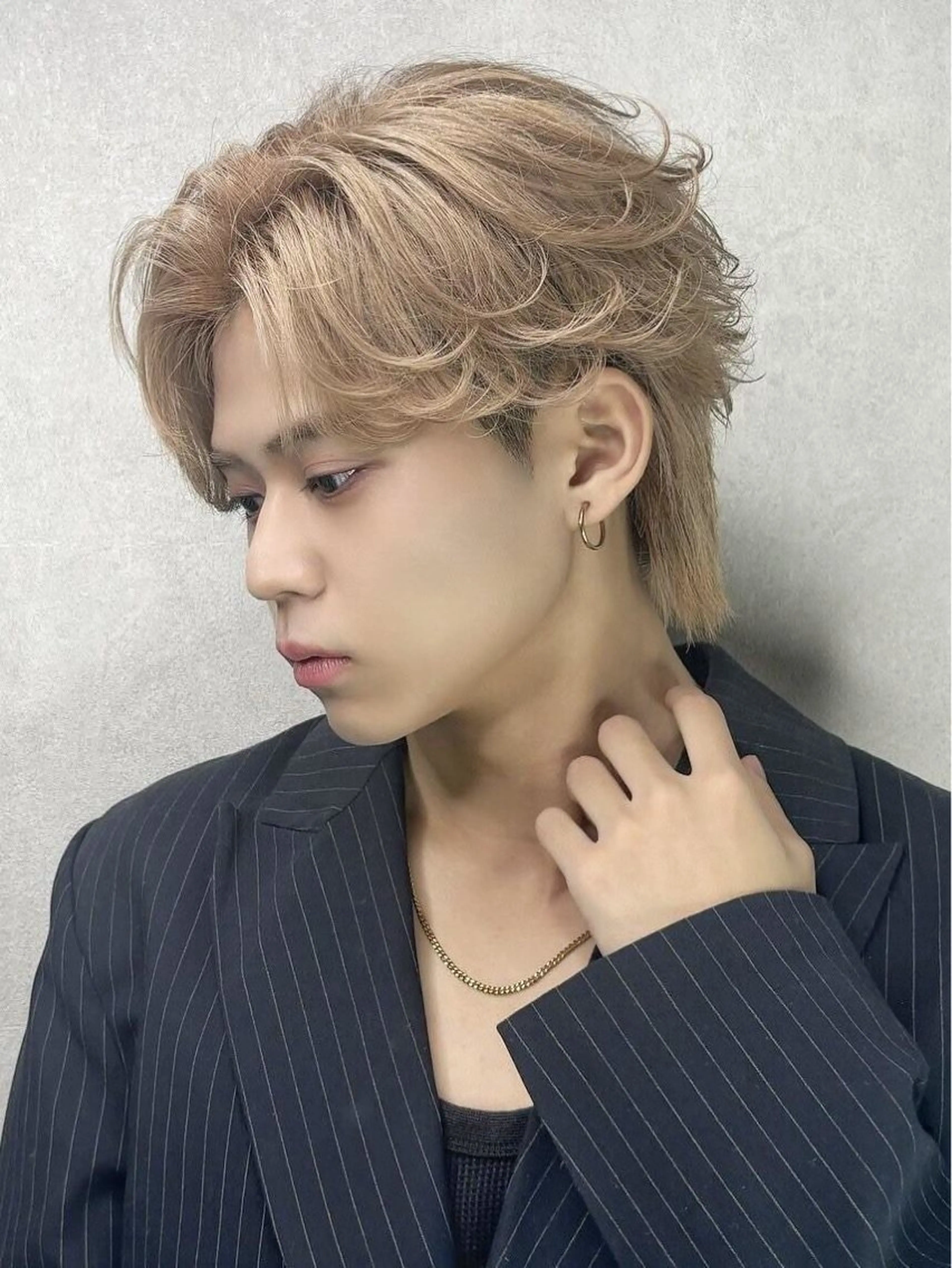 メンズ ✨流行りカラー✨賀数 一郎のヘアスタイル