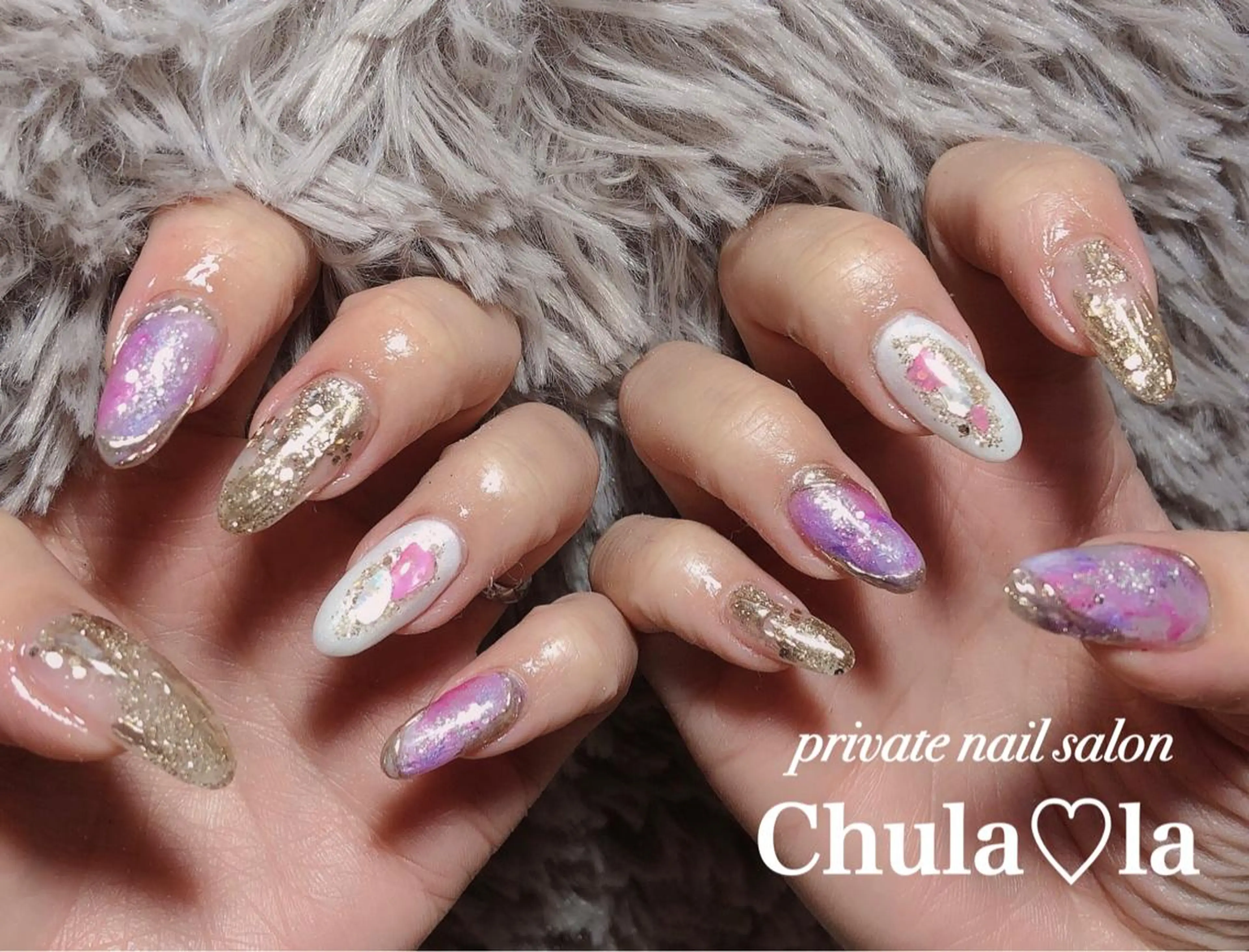 ネイル Chula♡la 豊見城市高安のネイルデザイン