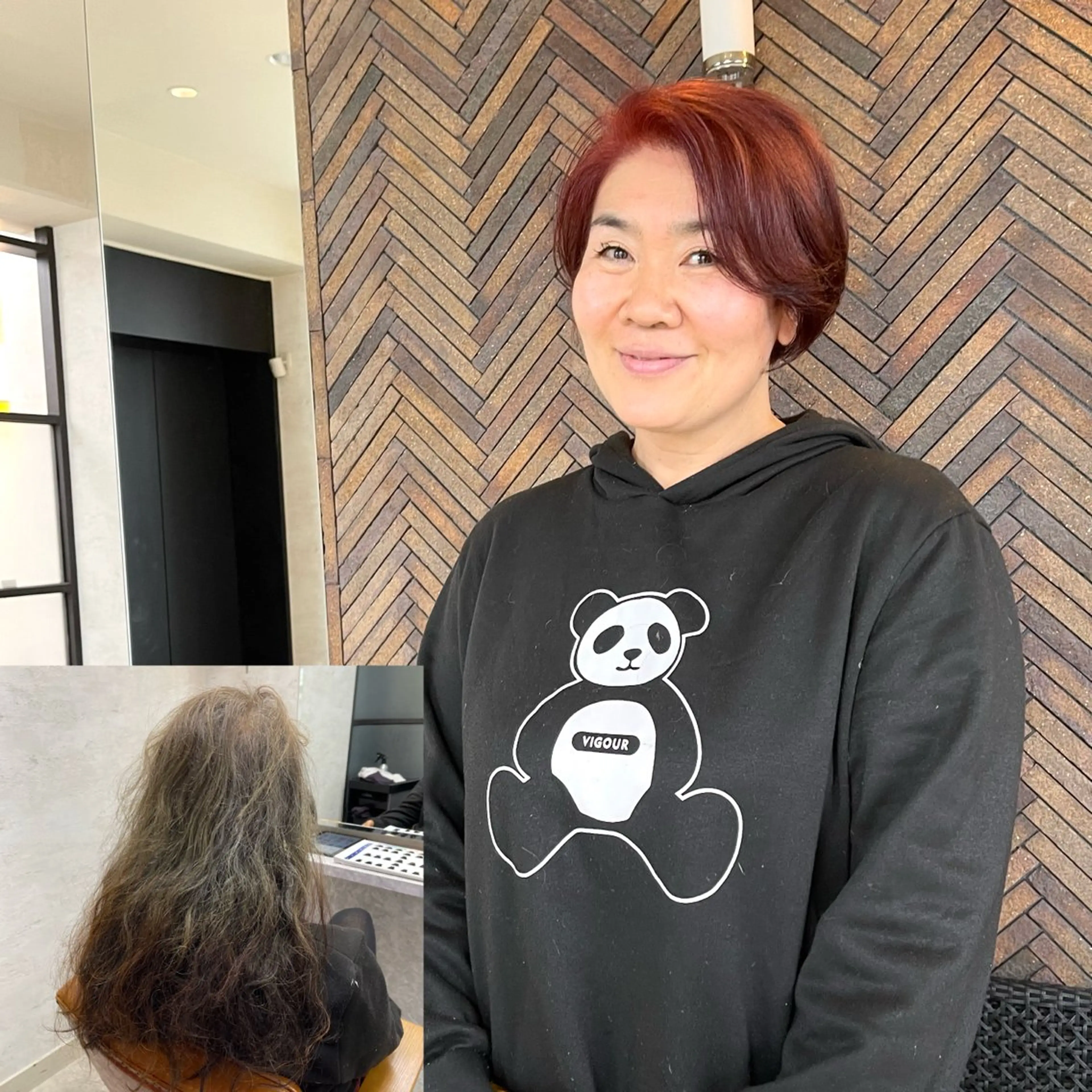 ショート カラー 黒崎 勝巳のヘアスタイル