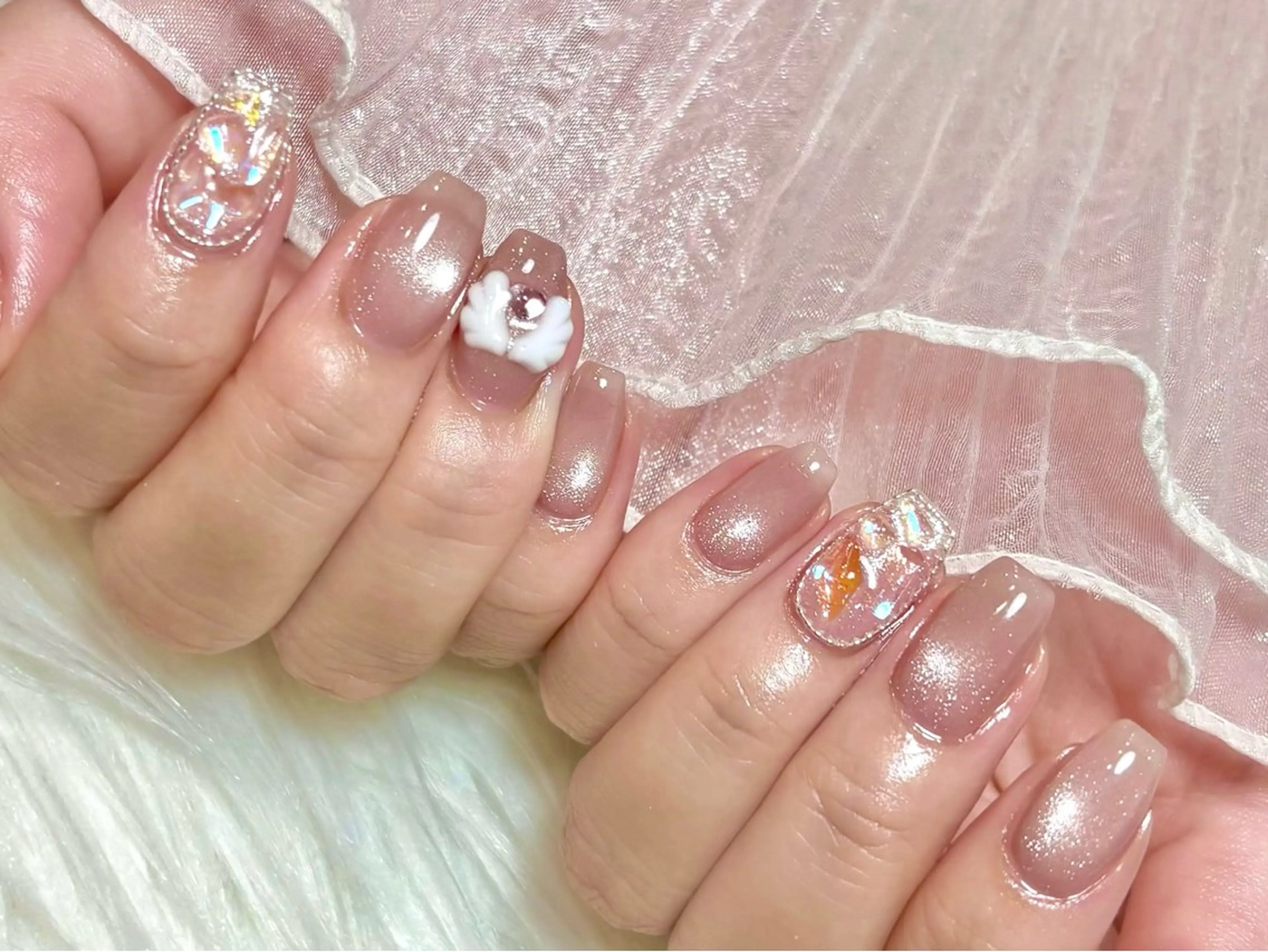 ネイル joieange福島 矢野のネイルデザイン