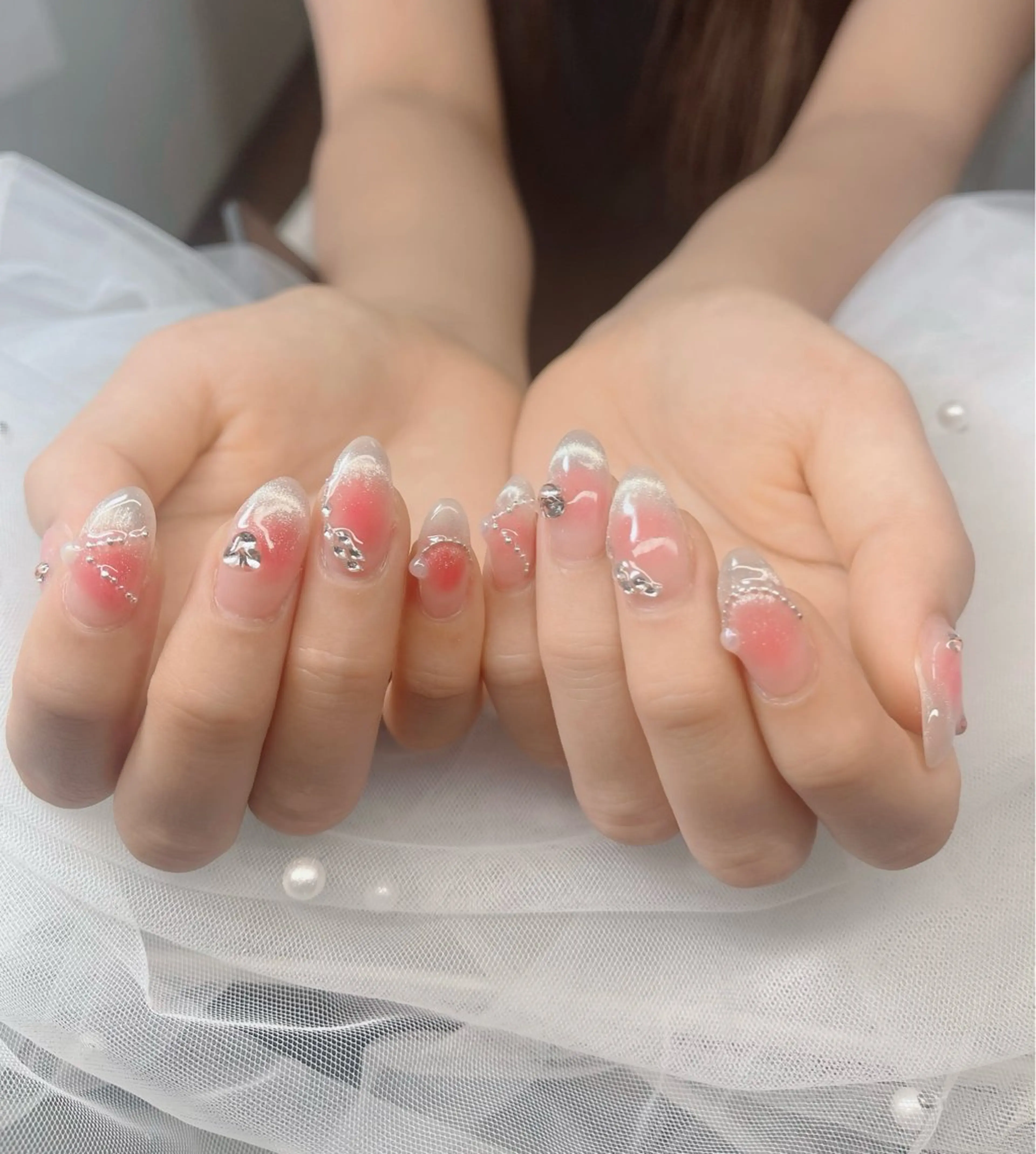 ネイル ハイネイル 自宅サロンのネイルデザイン