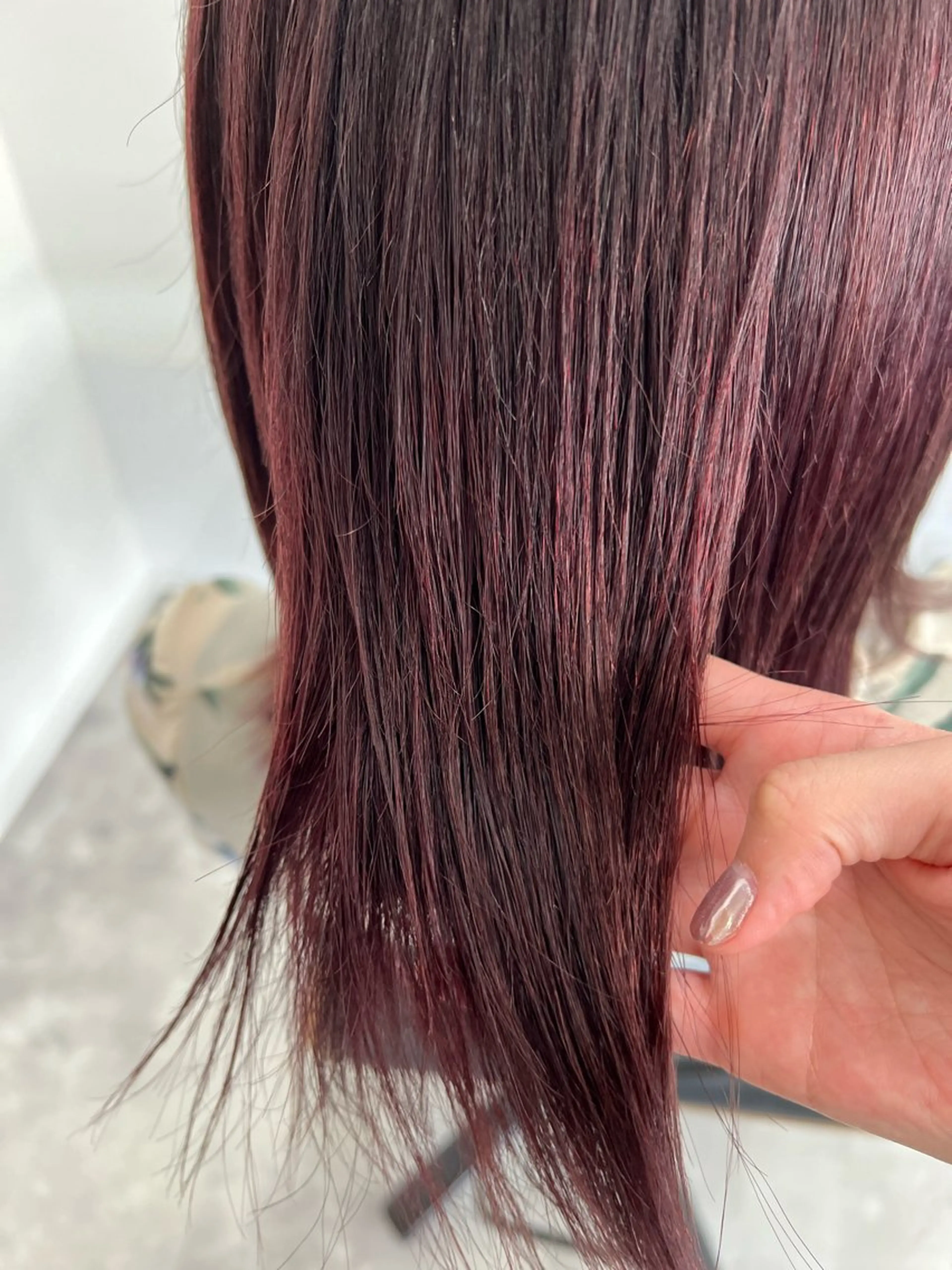 ミディアム 透明感/レイヤー💎 髪質改善/希美のヘアスタイル