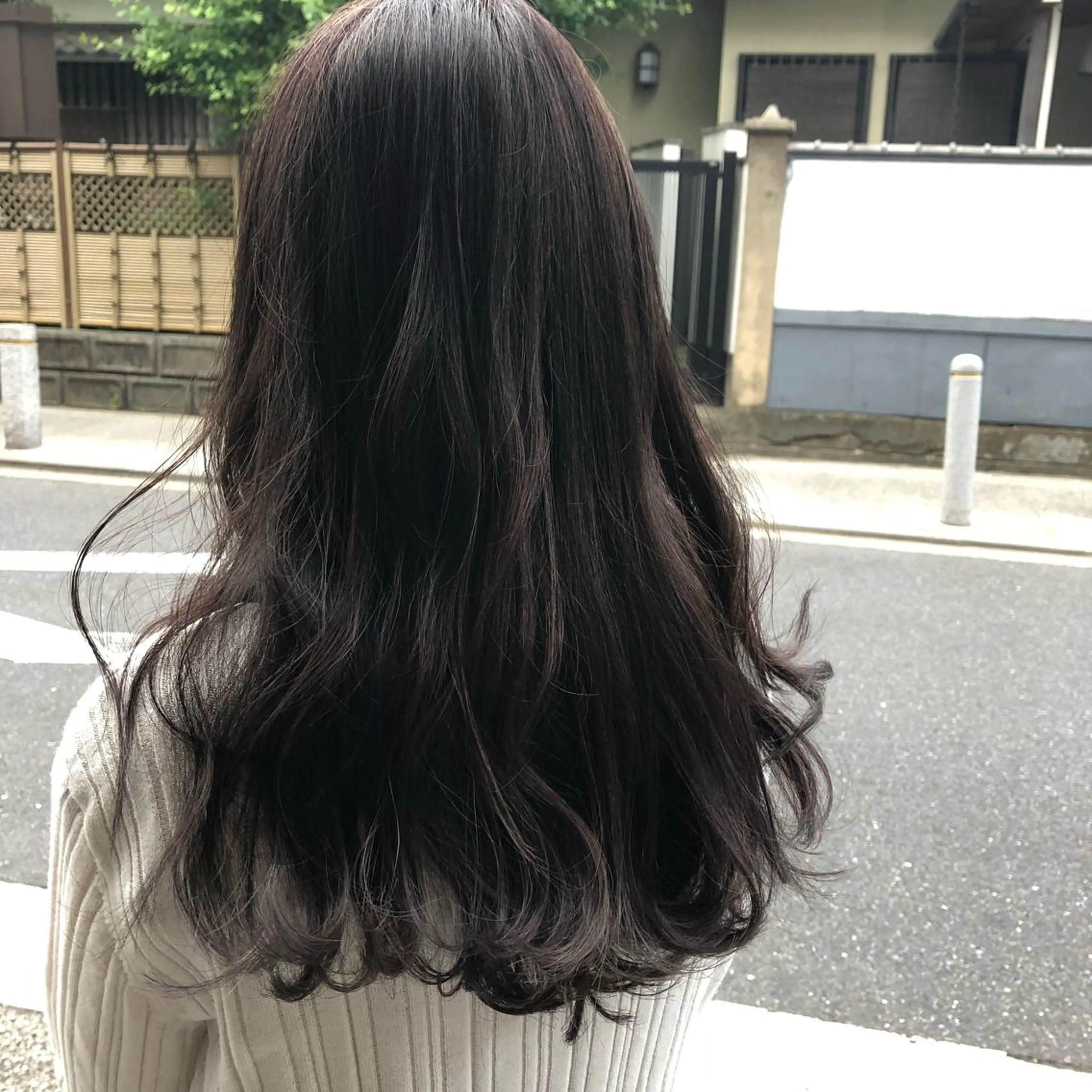 ロング カラー 小松崎 友宏のヘアスタイル