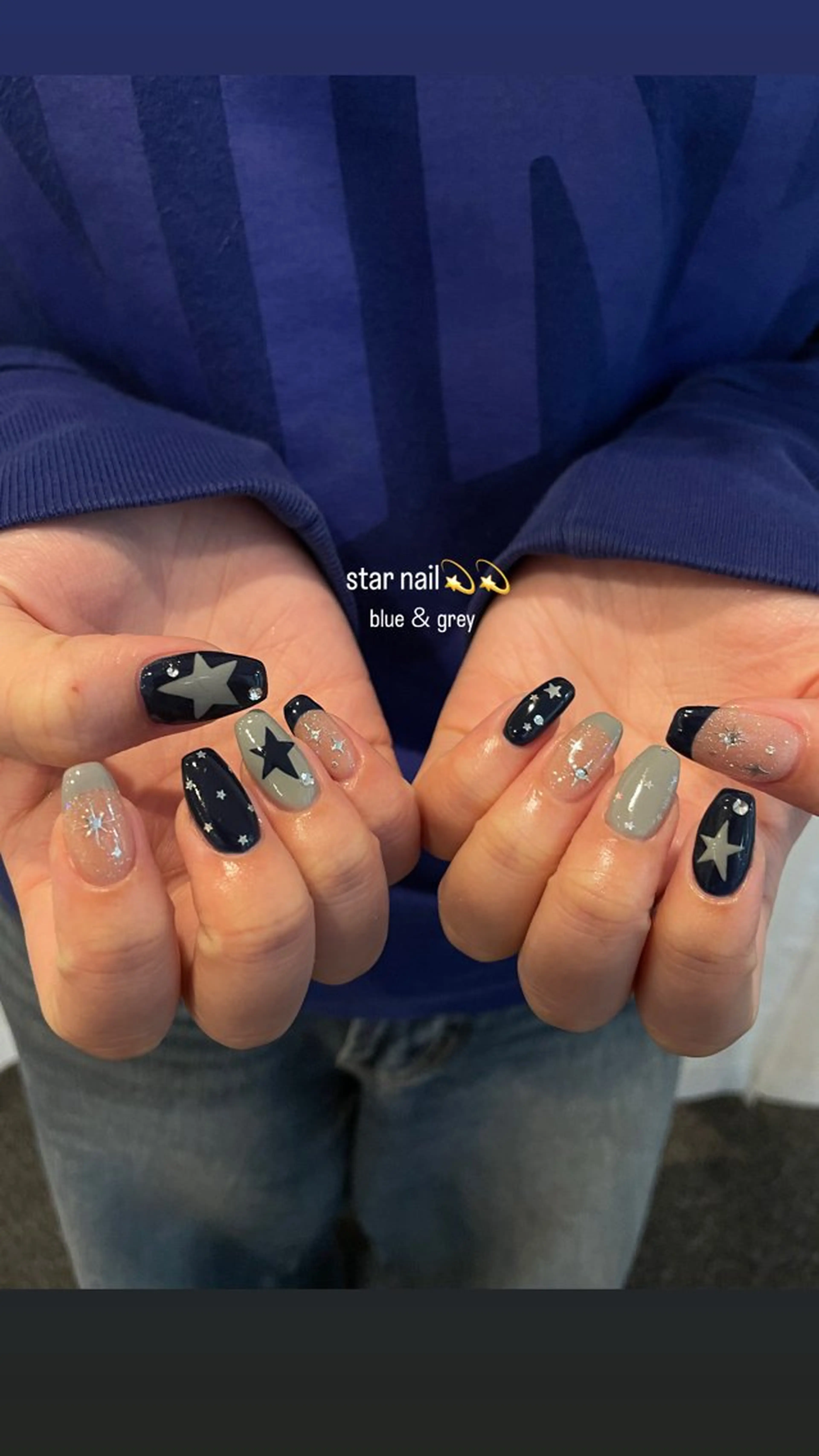 ネイル ネイビー ハンドネイル MASHU /サヤnail♡のネイルデザイン