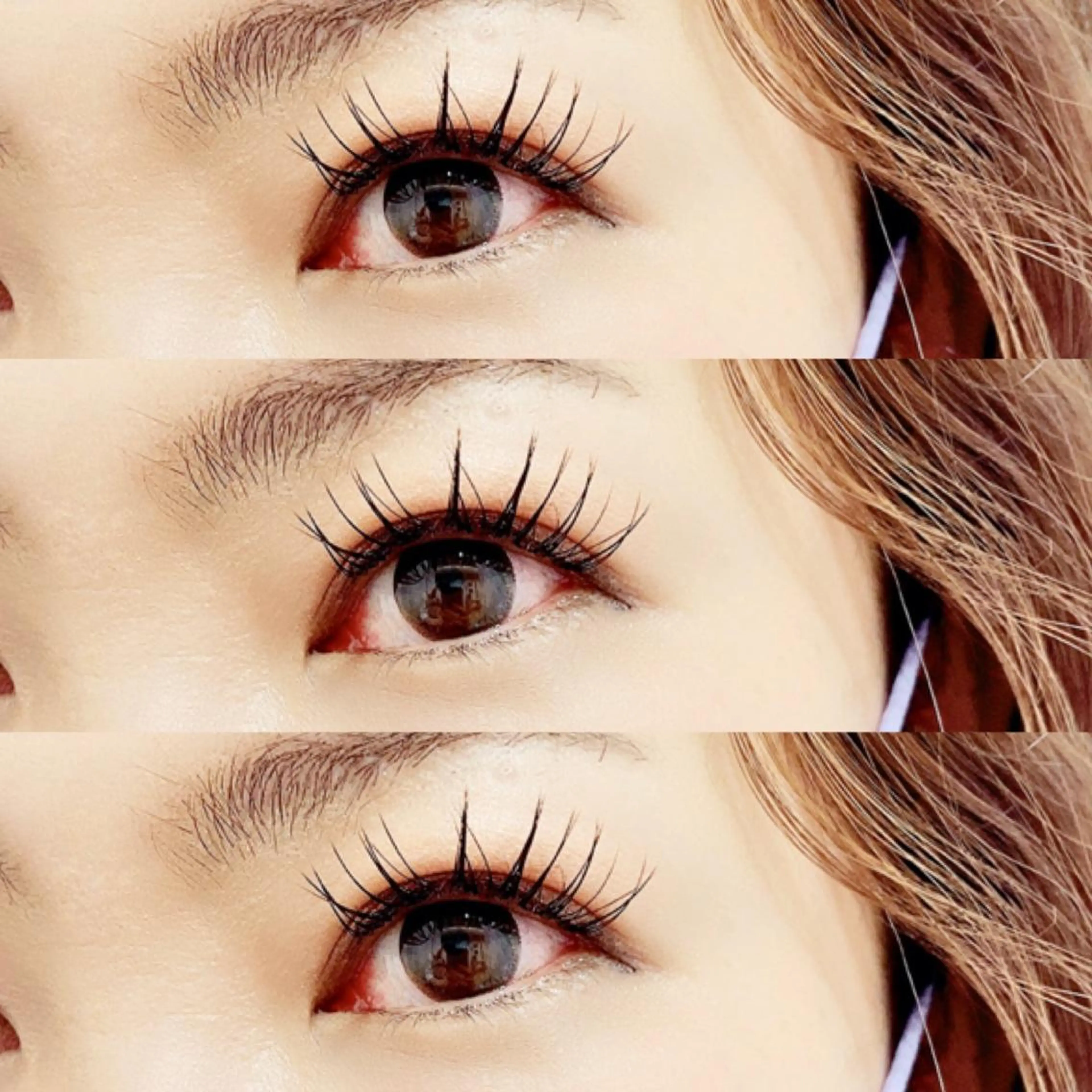 マツエク・マツパ Bカール ナチュラル ✧elpatio✧︎ 小出紗羅のマツエク・マツパデザイン