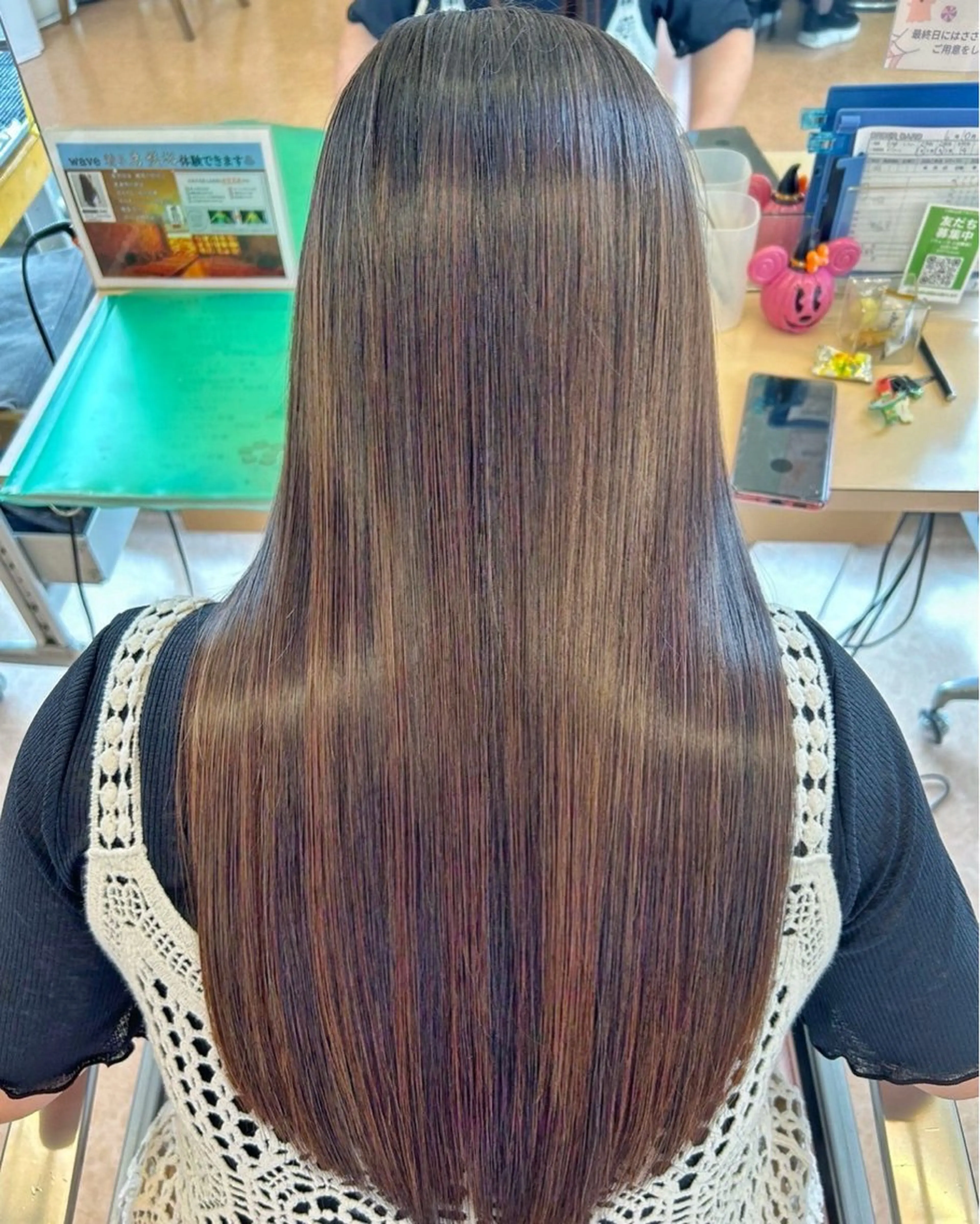 【minimo限定価格🌿】うる艶・まとまり◎髪質改善トリートメント（シャンプーブロー込）の写真