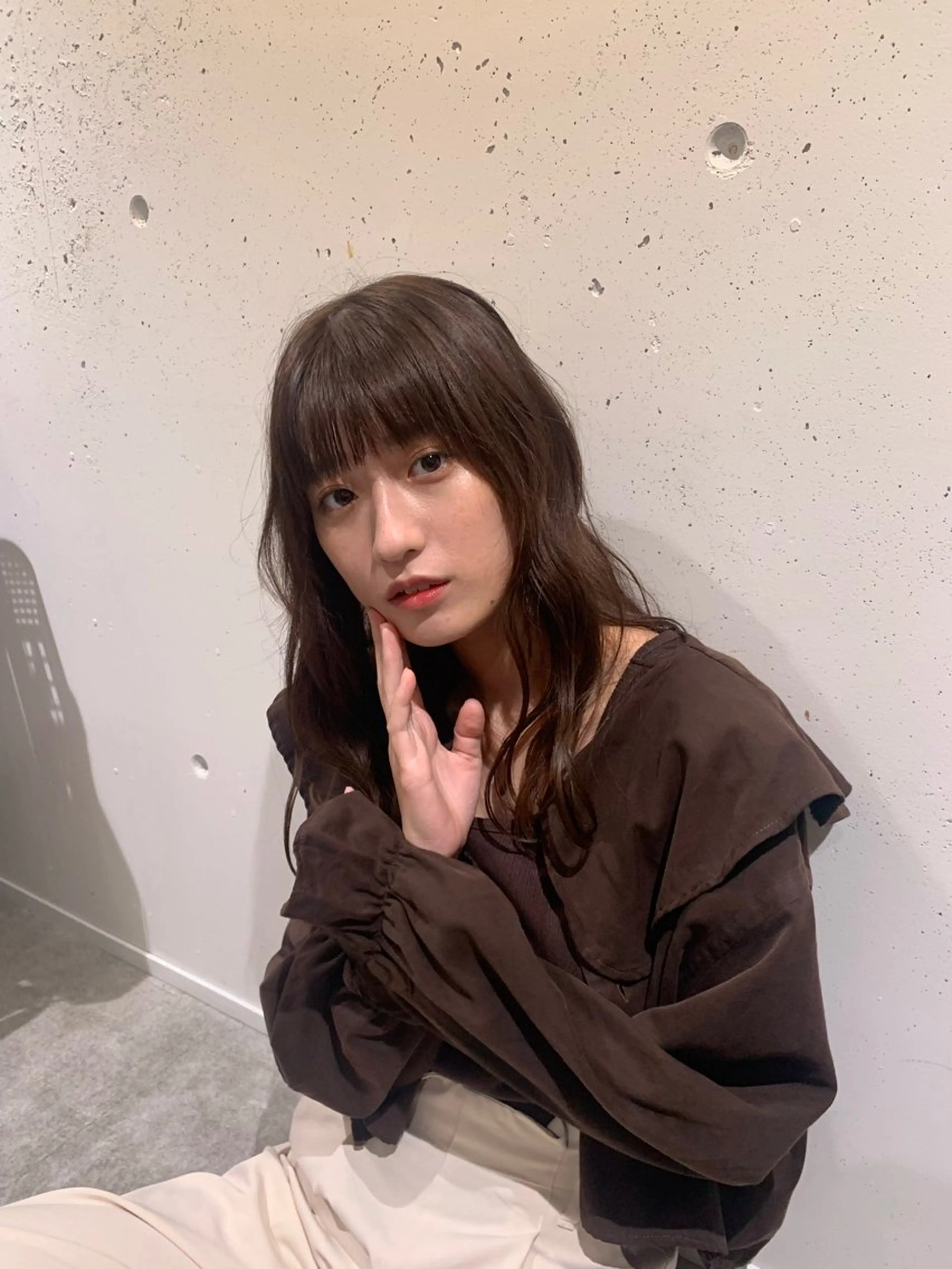 セミロング SARA🎀 天王寺ANNEXのヘアスタイル