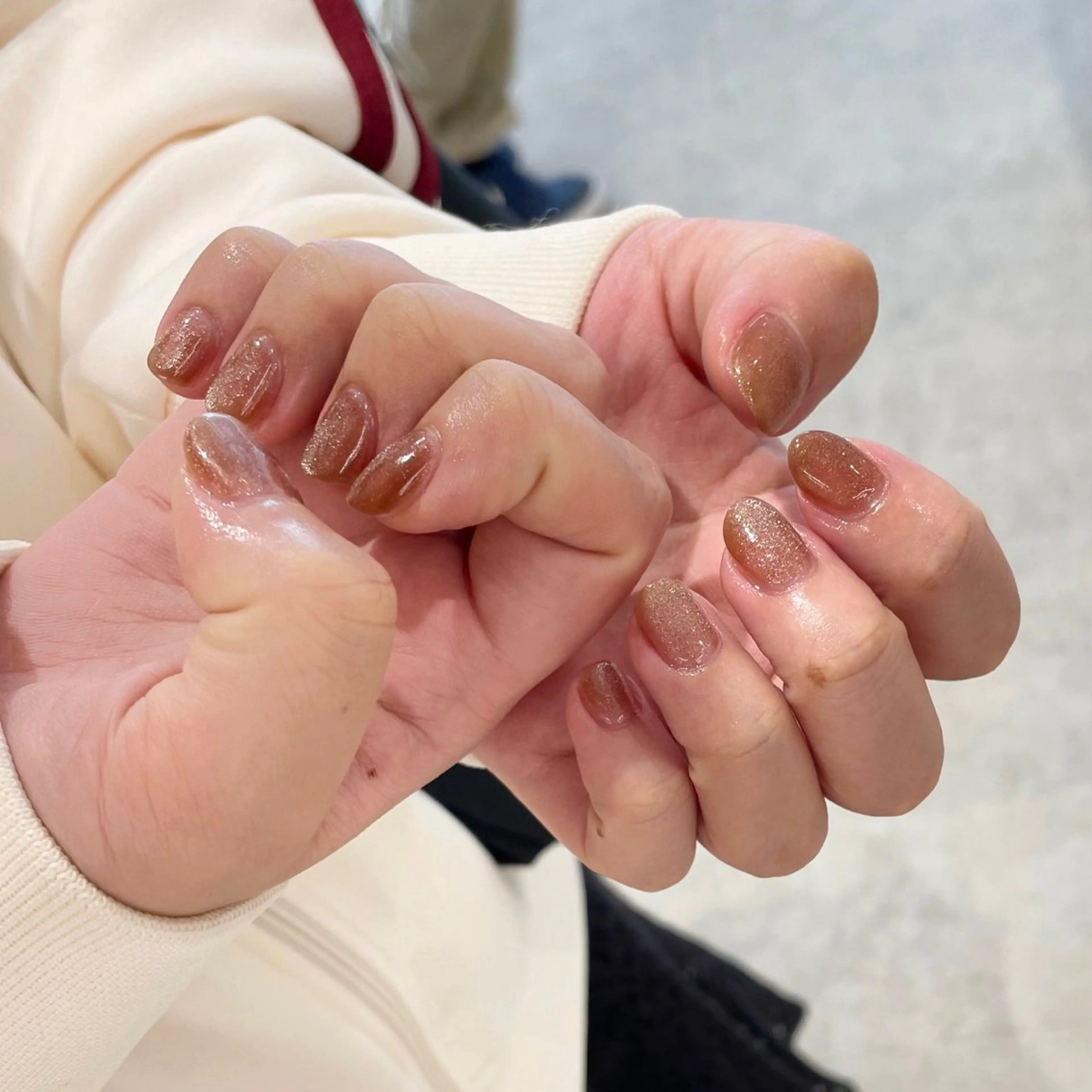 セミロング カラー パーマ ヘアアレンジ メンズ mona/ ストレートスタイル✨のヘアスタイル