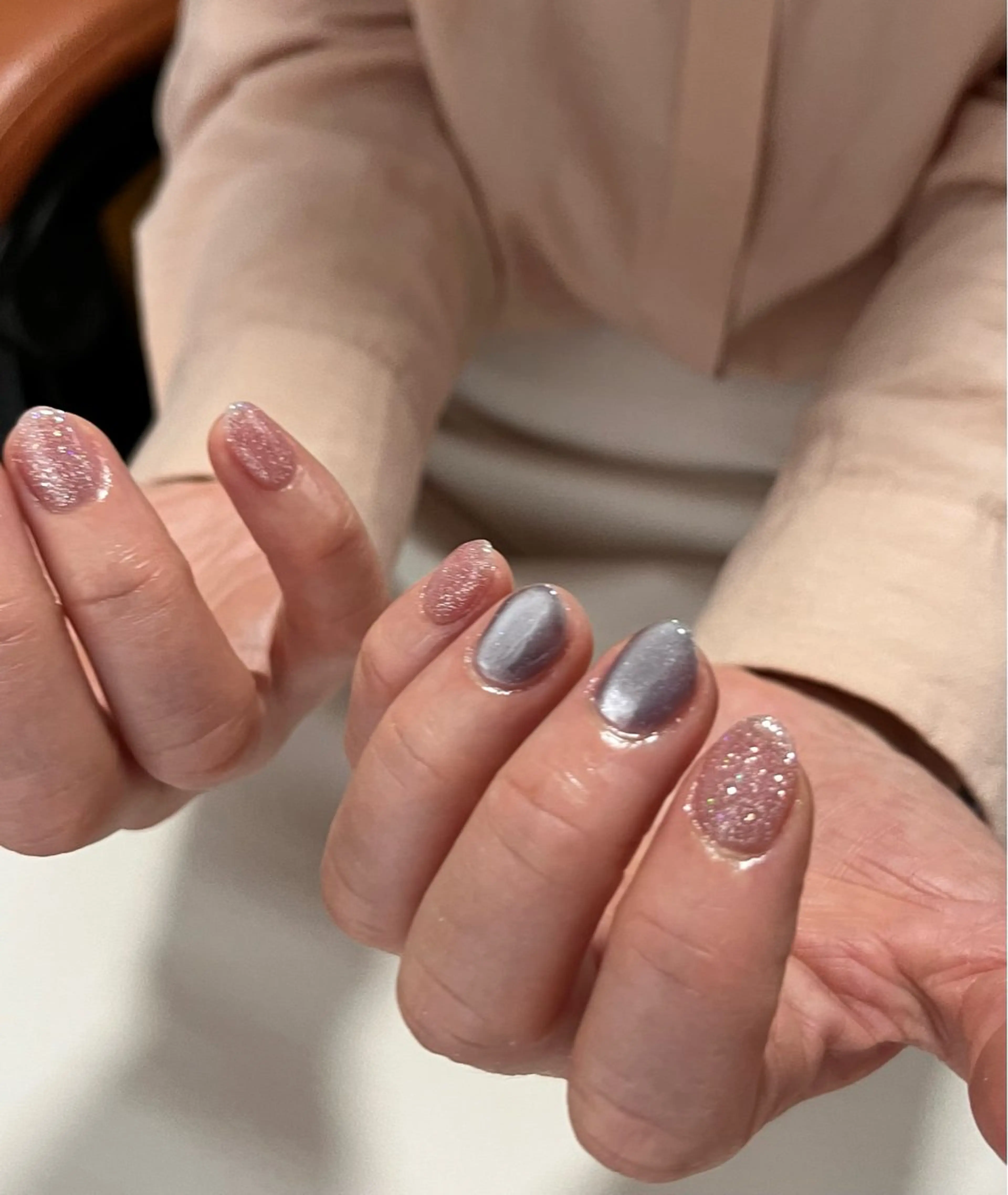 ネイル フラッシュネイル フラッシュマグ tsumeya ゆるかわ手描きネイルのネイルデザイン