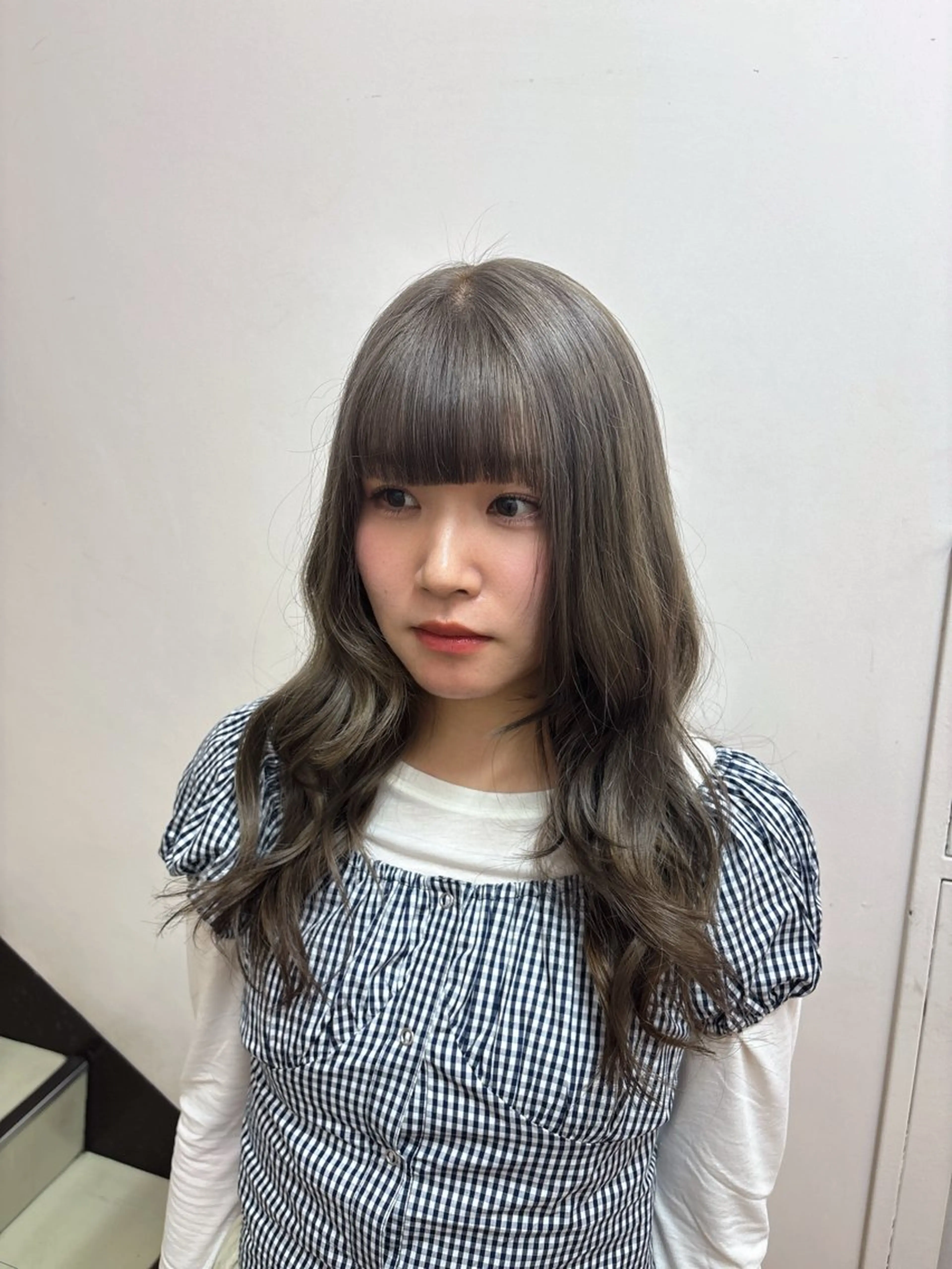 ロング ヘアカラー ショートカットモデル 募集中🍑MOMOのヘアスタイル