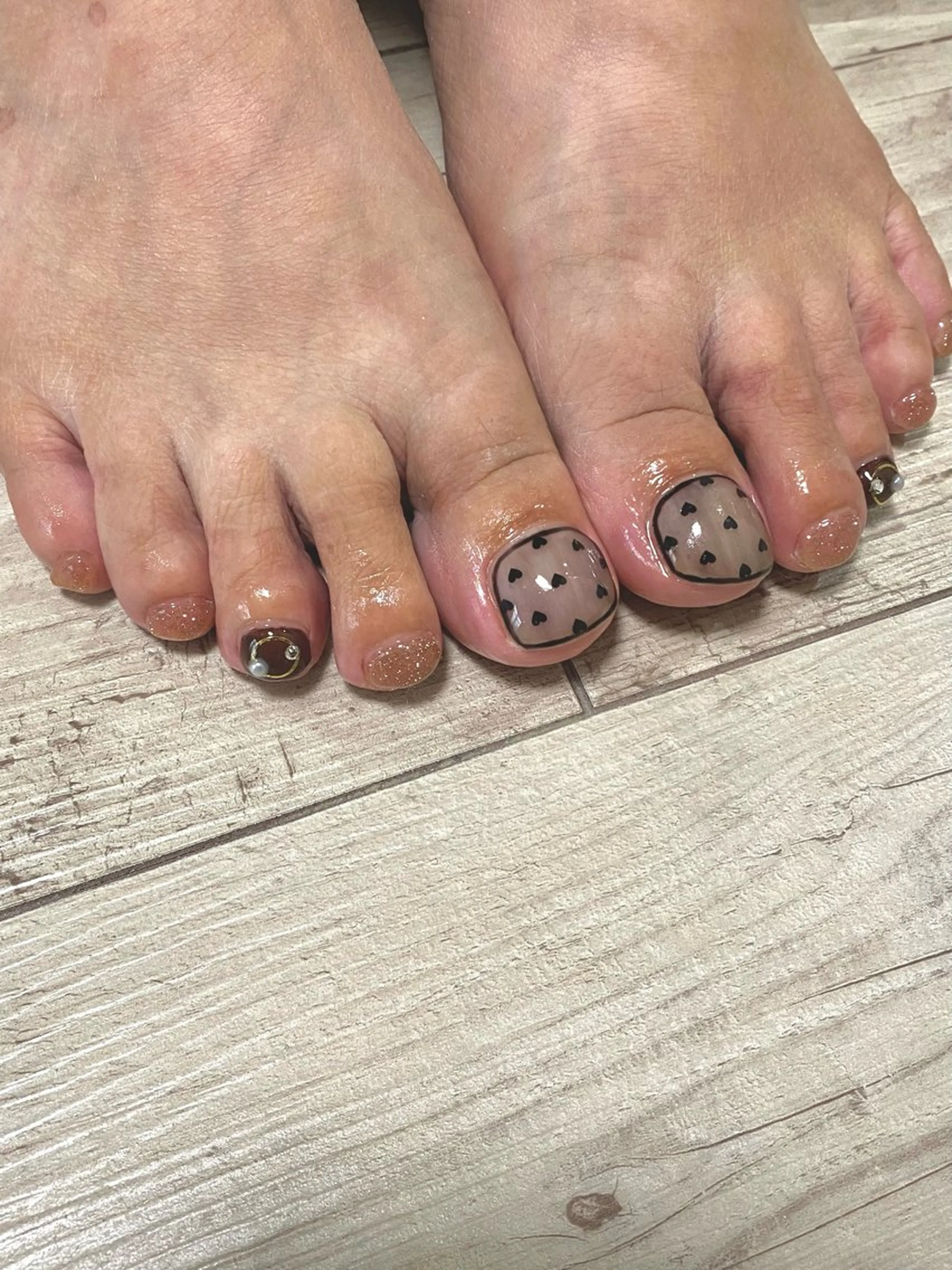 ネイル フットネイル Verita nailのネイルデザイン