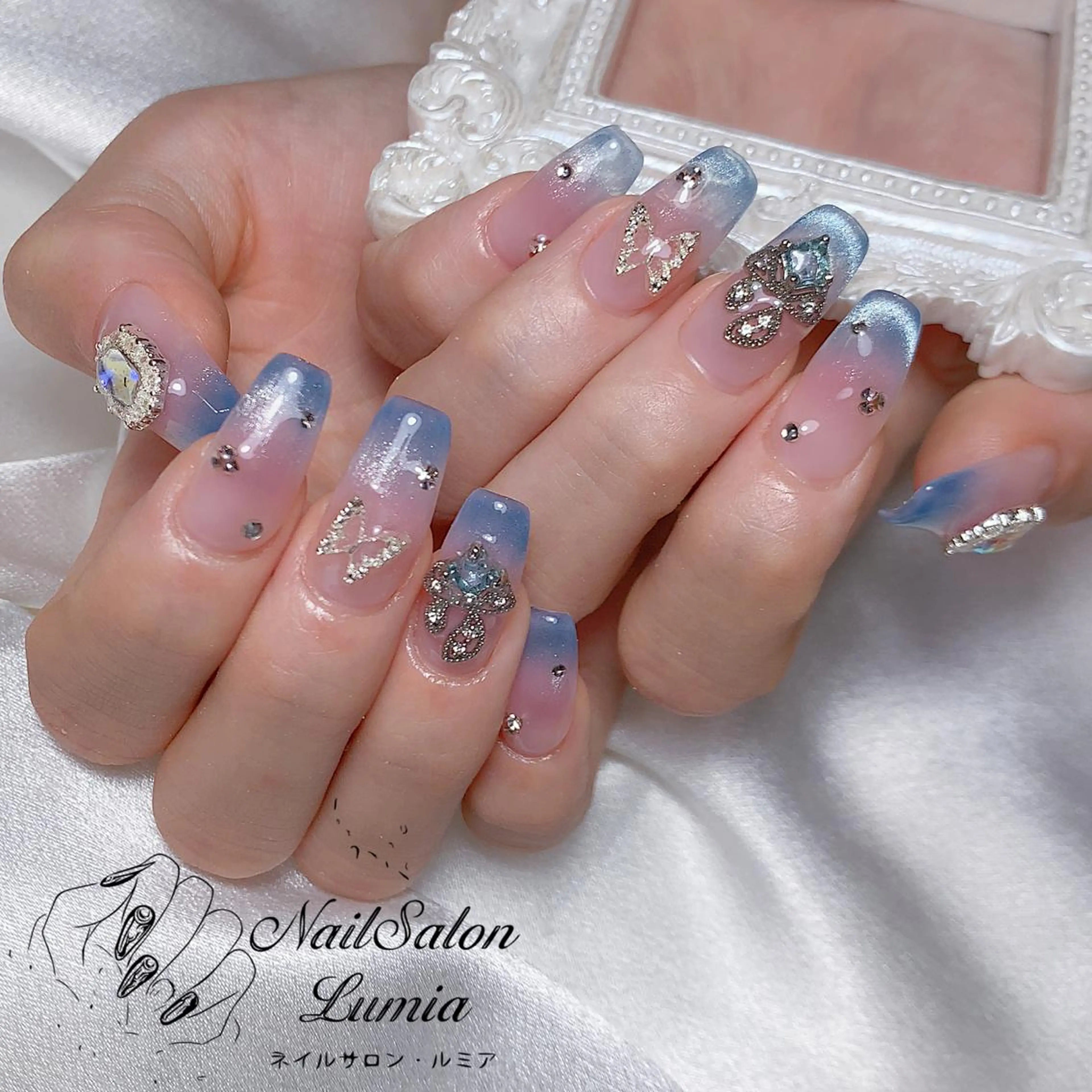 ネイル ハンドネイル ネイルサロン ルミア Lumia 店長のネイルデザイン