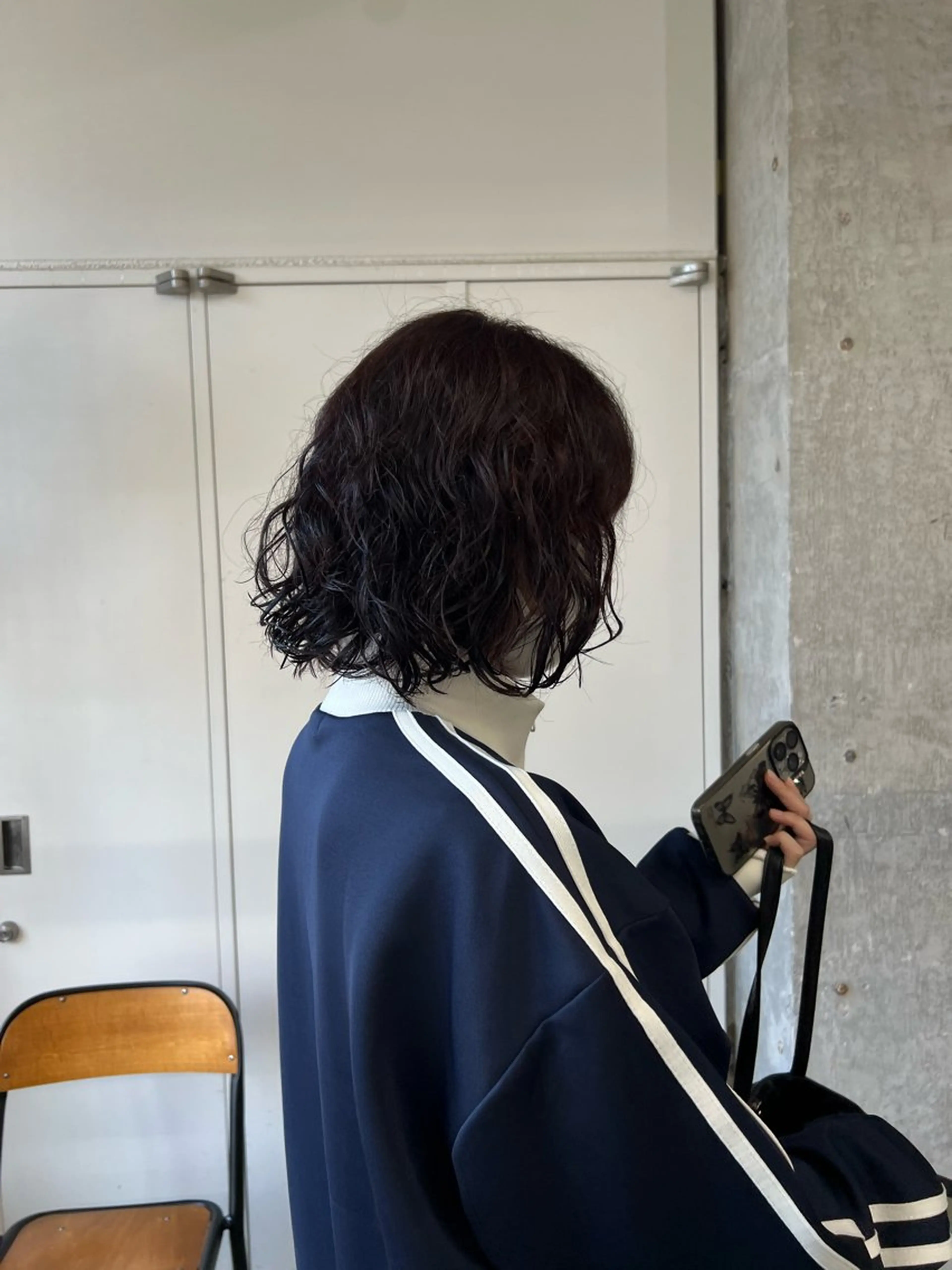 ミディアム パーマ azumi/ボブ/暖 色/オリーブ/縮毛のヘアスタイル