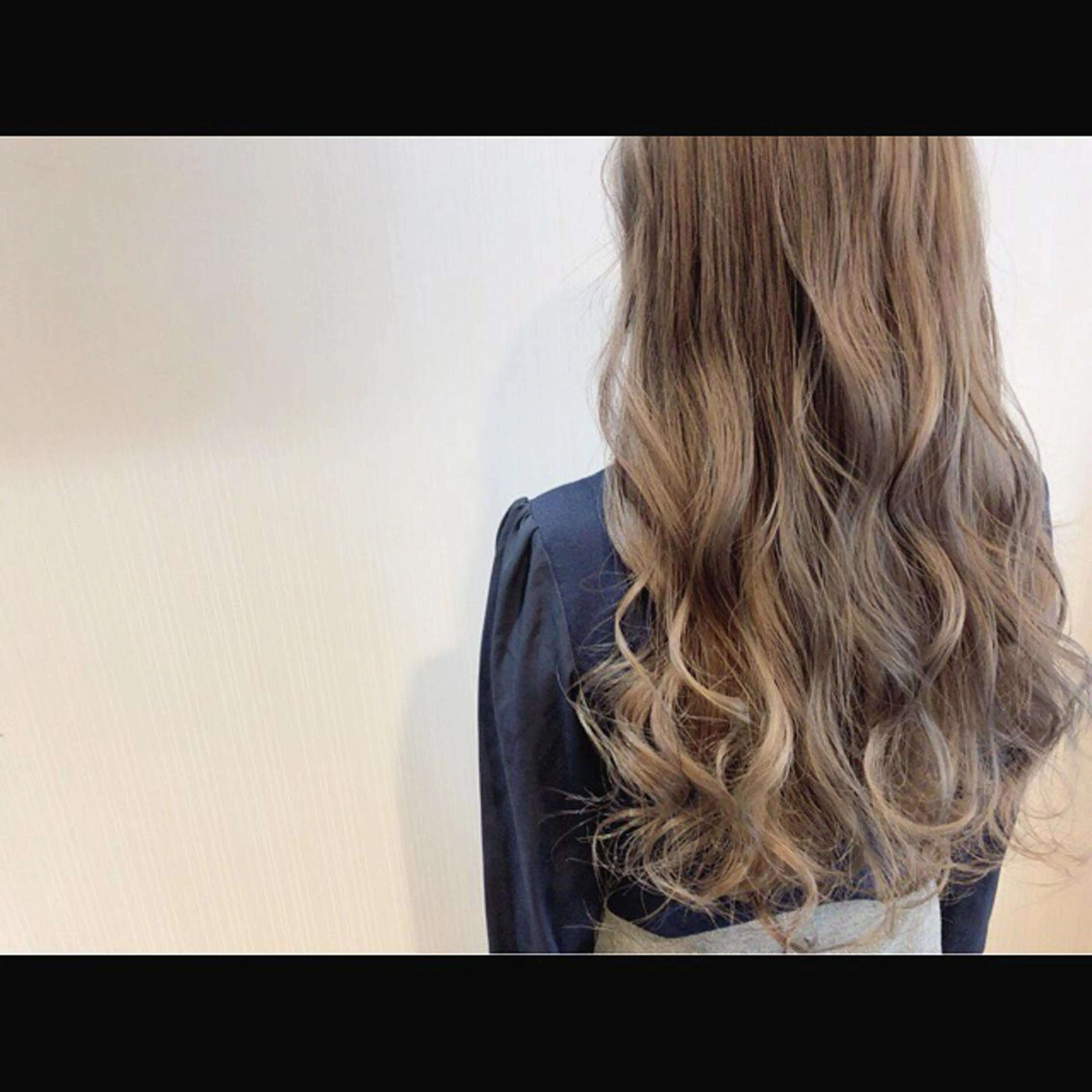 ロング カラー パーマ ヘアアレンジ メンズ 【mokuオーナー】 ちはるのヘアスタイル