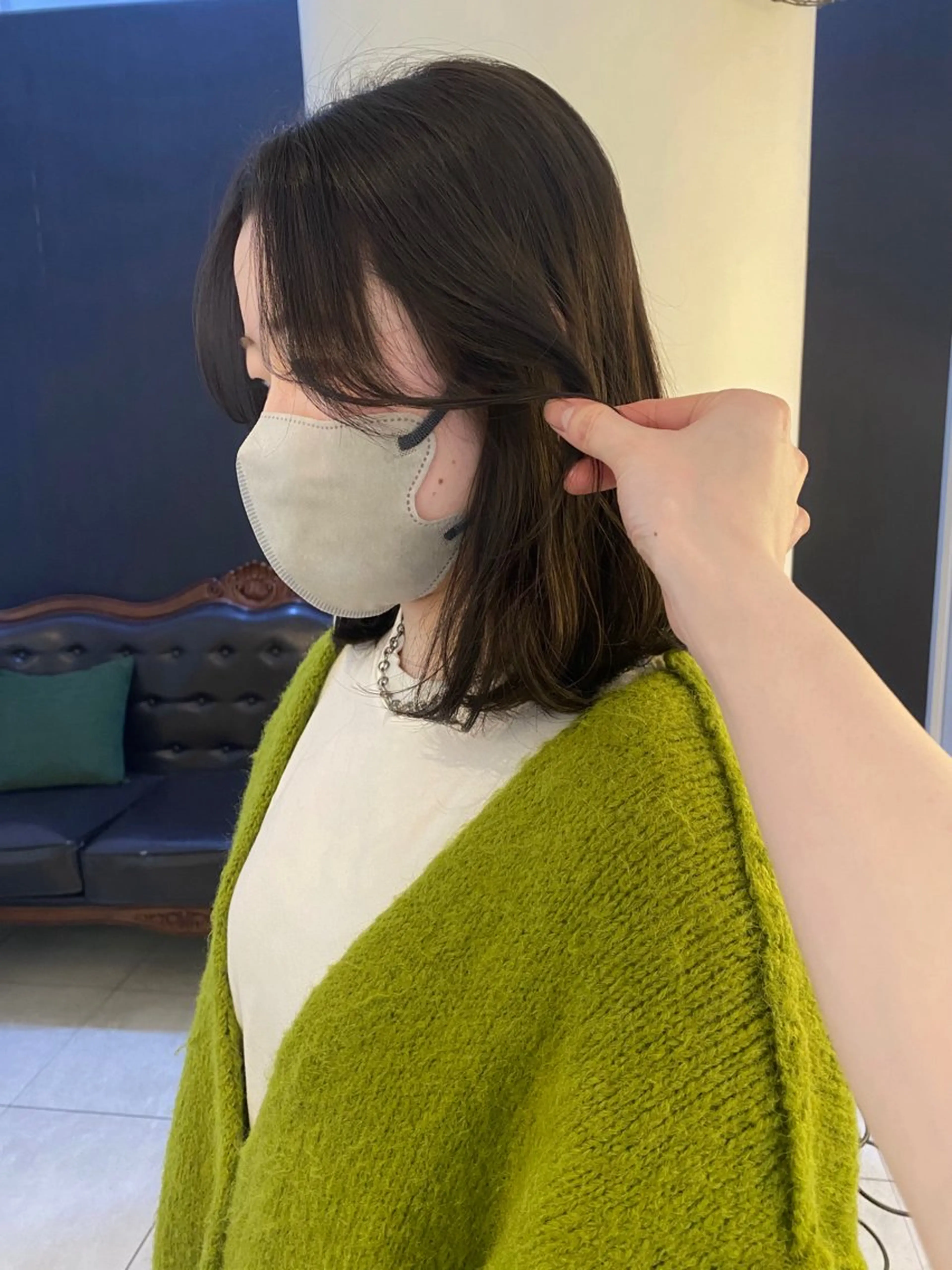 ミディアム カラー カット ヘアカラー ヘッドスパ mai / linoah˚✧のヘアスタイル