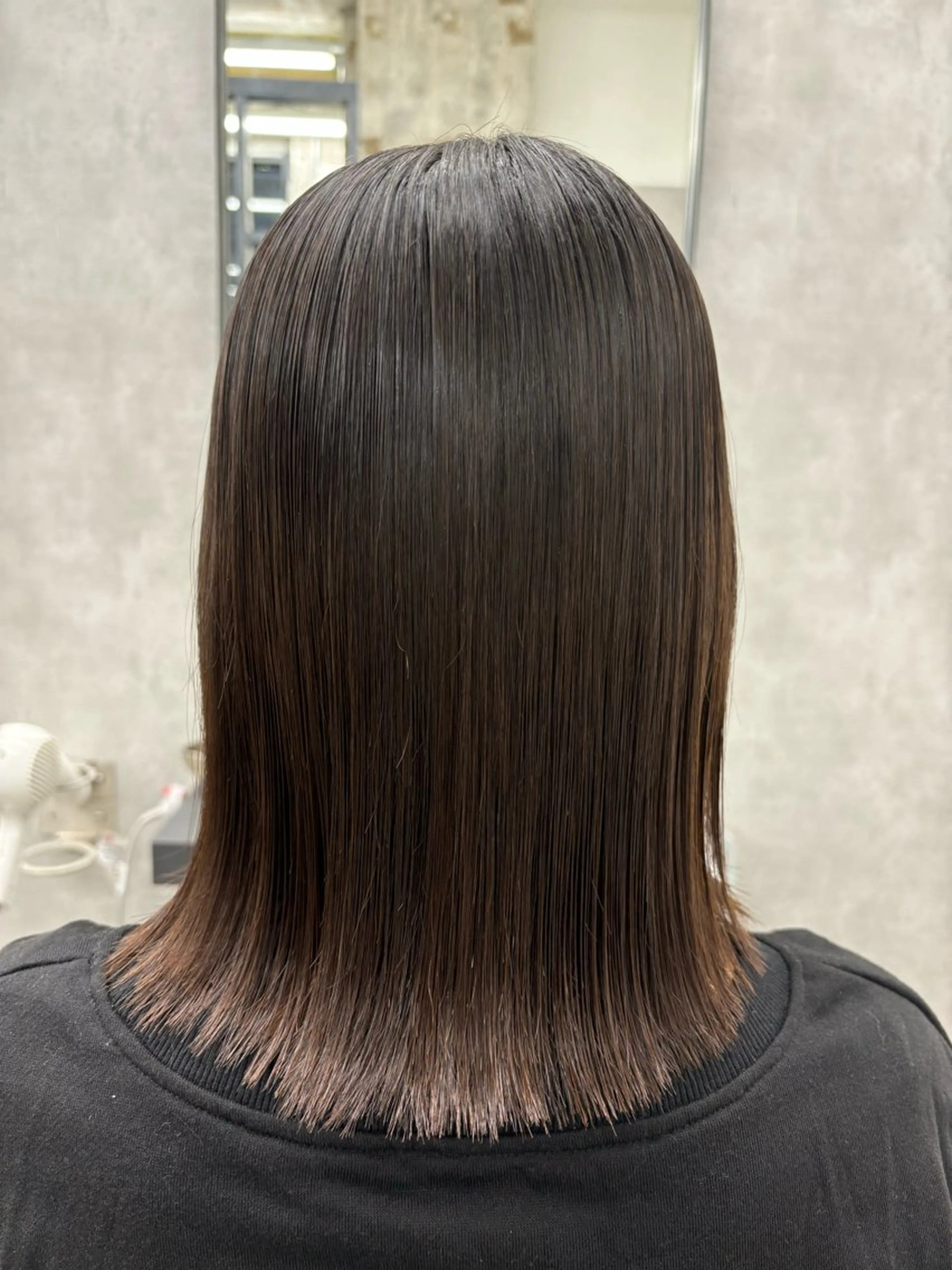 ロング カラー 髪質改善 縮毛矯正 トリートメント すぐ巻ける縮毛矯正 🍀勝倉　麗のヘアスタイル