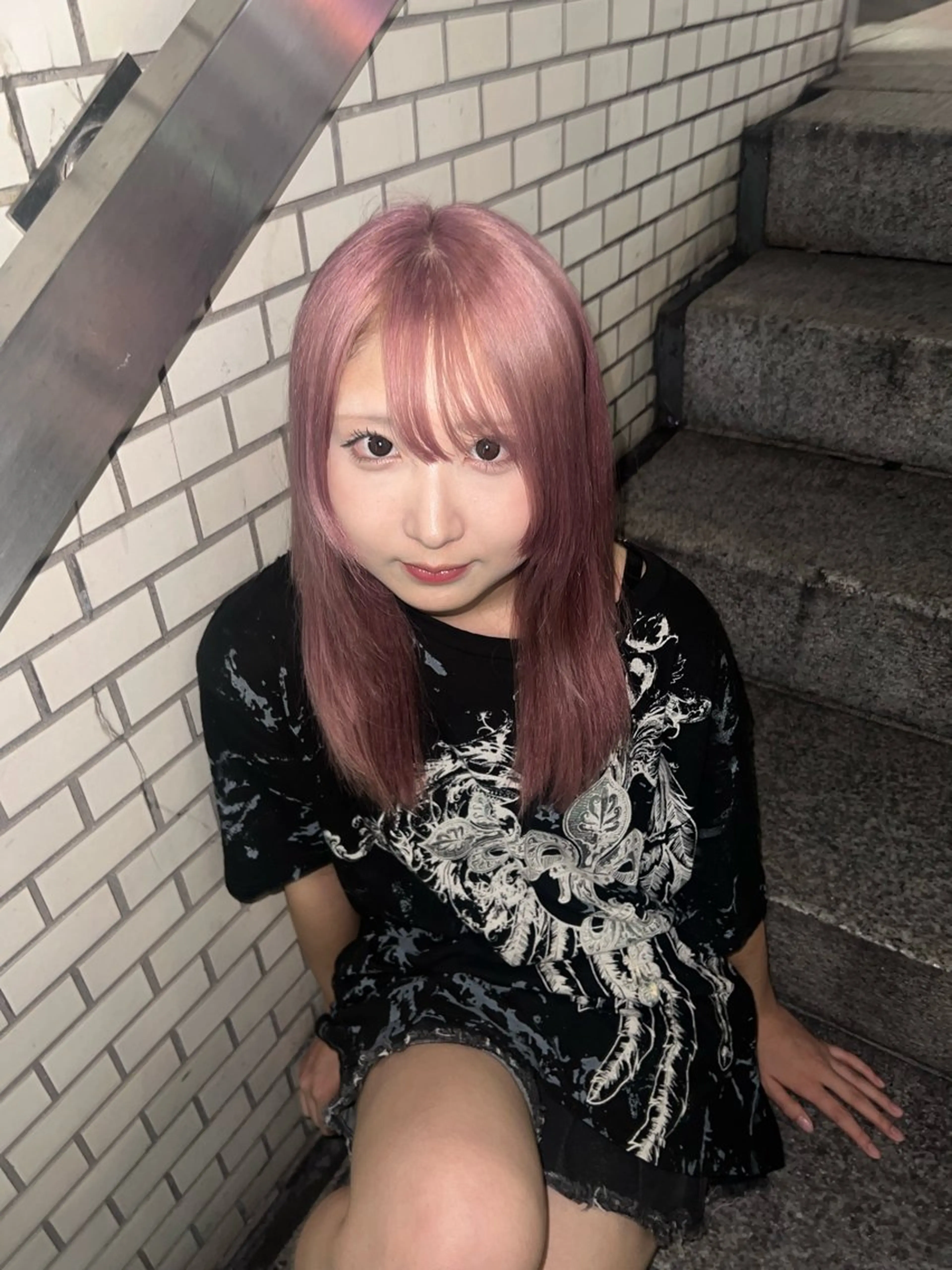 セミロング AIRA/ブリーチ ‪/透明感カラーのヘアスタイル