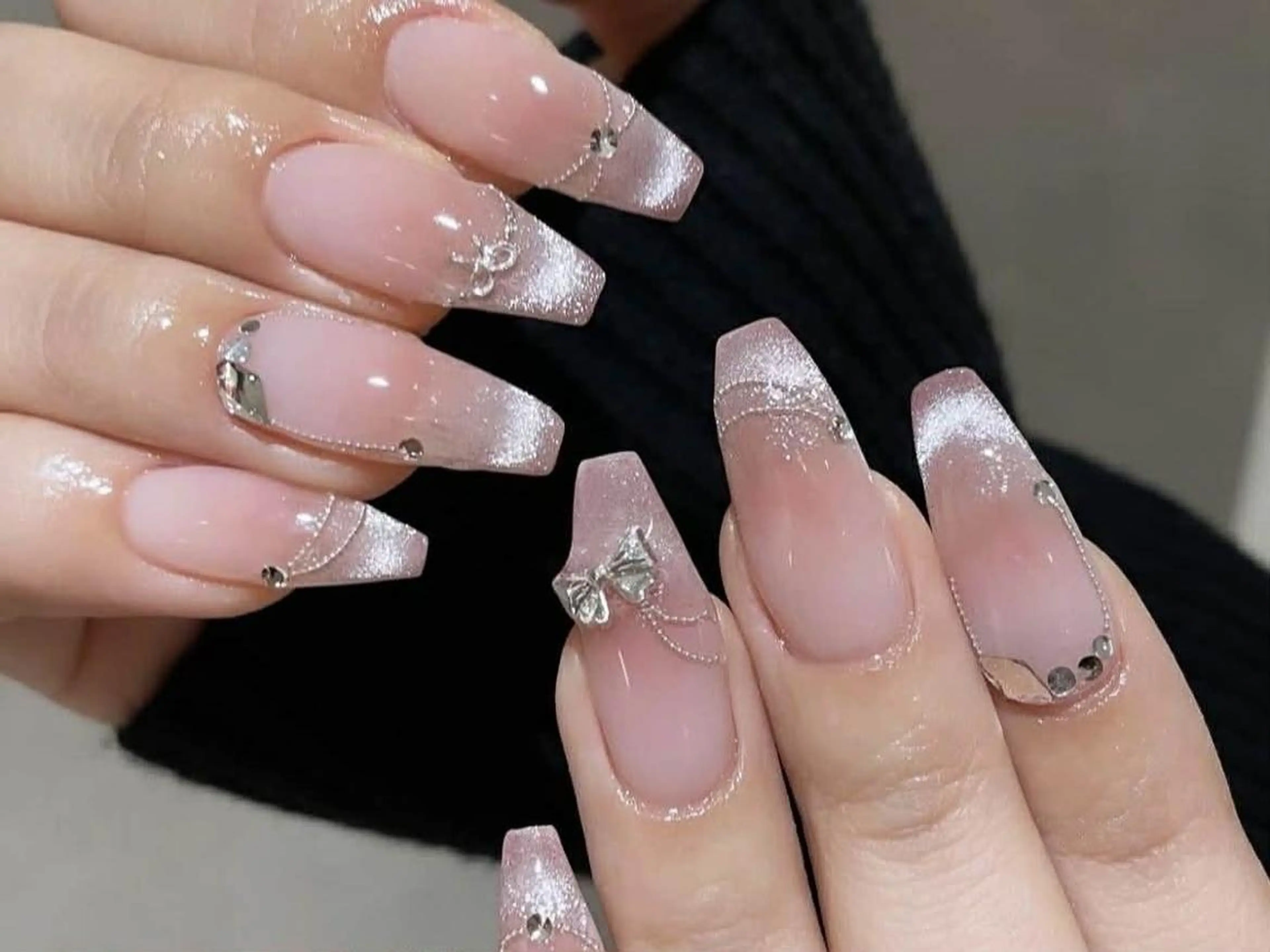 ネイル アートネイル ジェルネイル 持ち込み ニュアンスネイル 夏ネイル アンアンBelle Nail 池袋のネイルデザイン