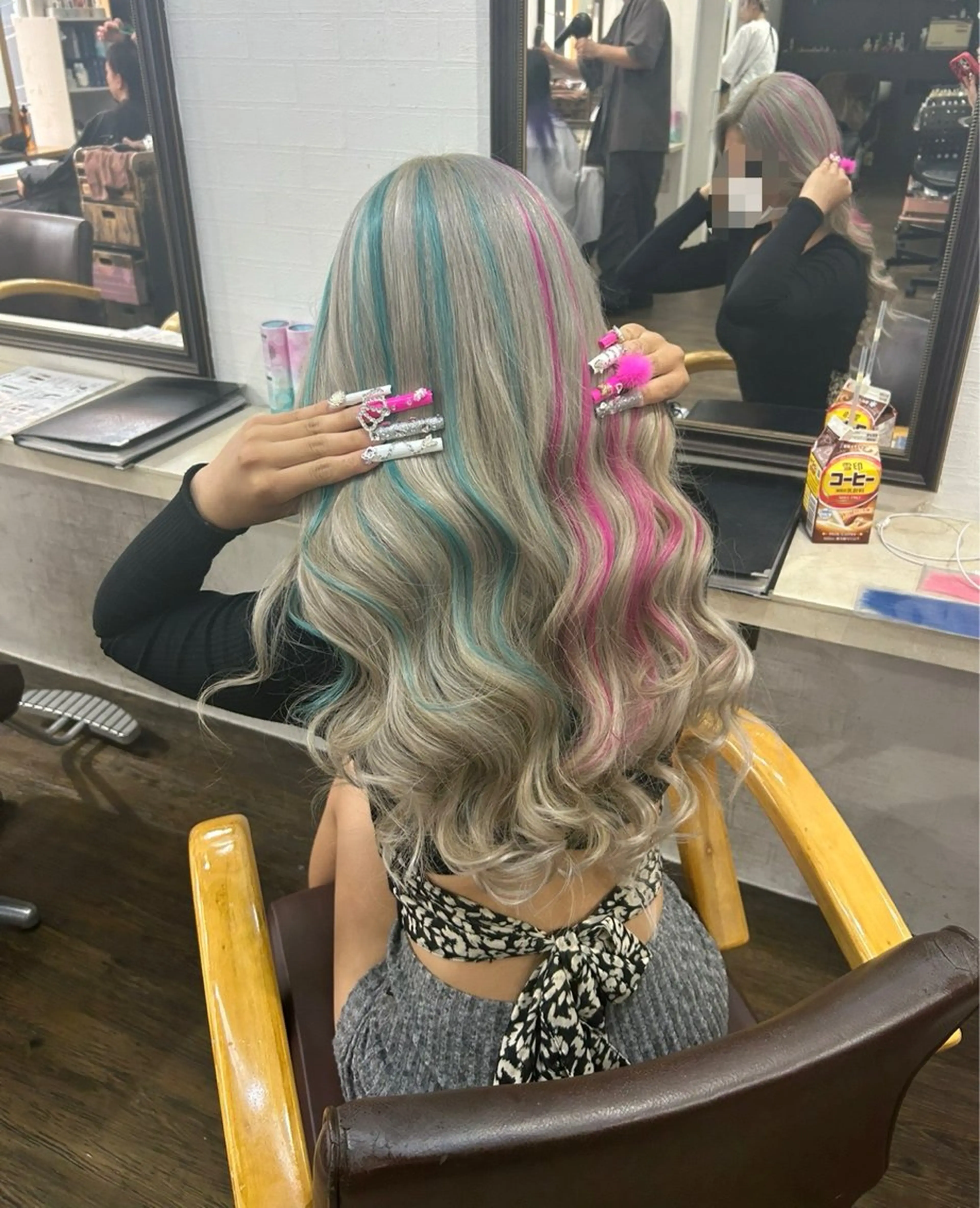 🌸『エリア最安値』55センチ🌸最高級品質◎【シールエクステ40枚】🌸の写真