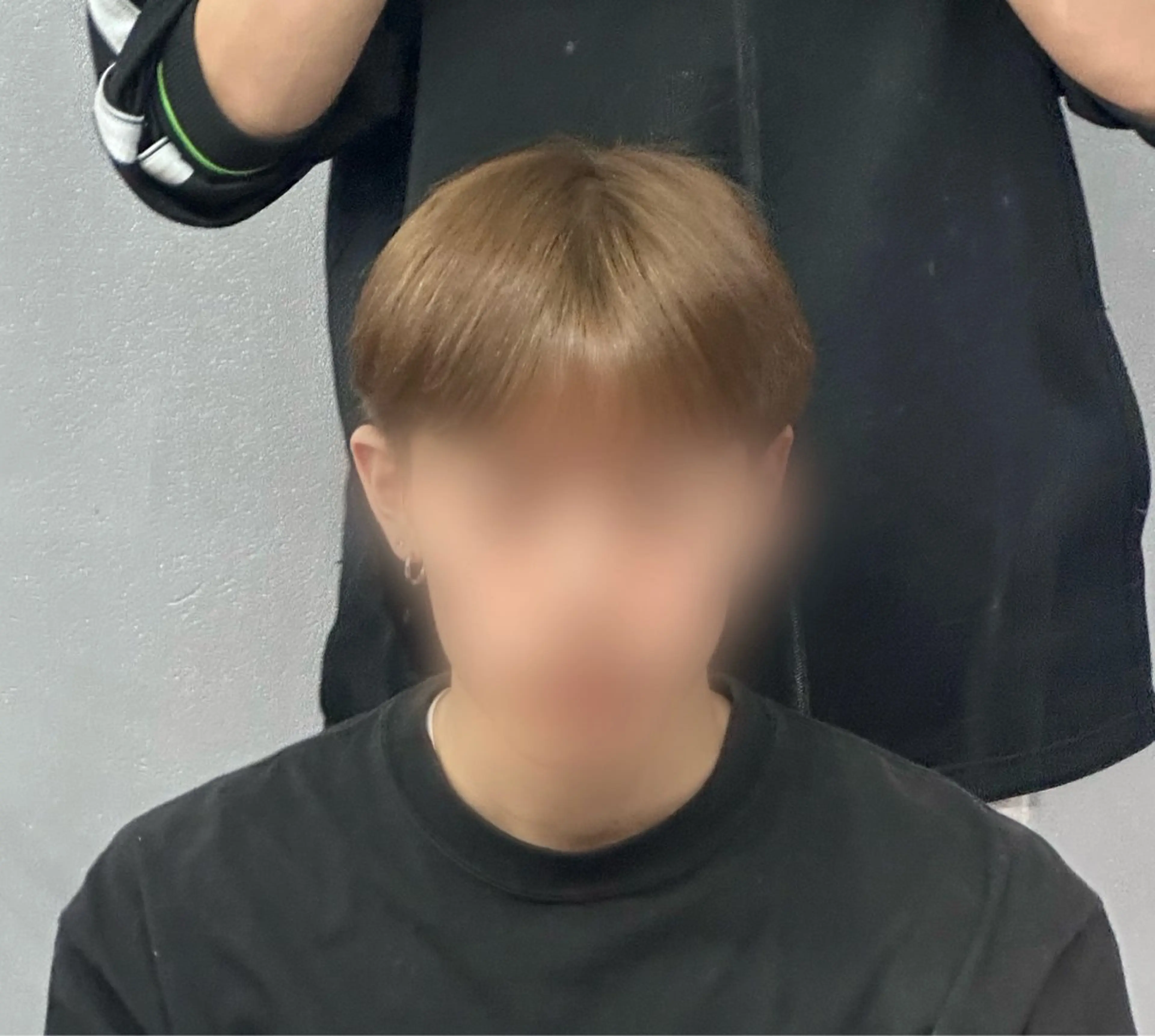 メンズ ダウンパーマ メンズパーマ 梅田/パーマ/ 韓国メンズヘア/ハタのヘアスタイル