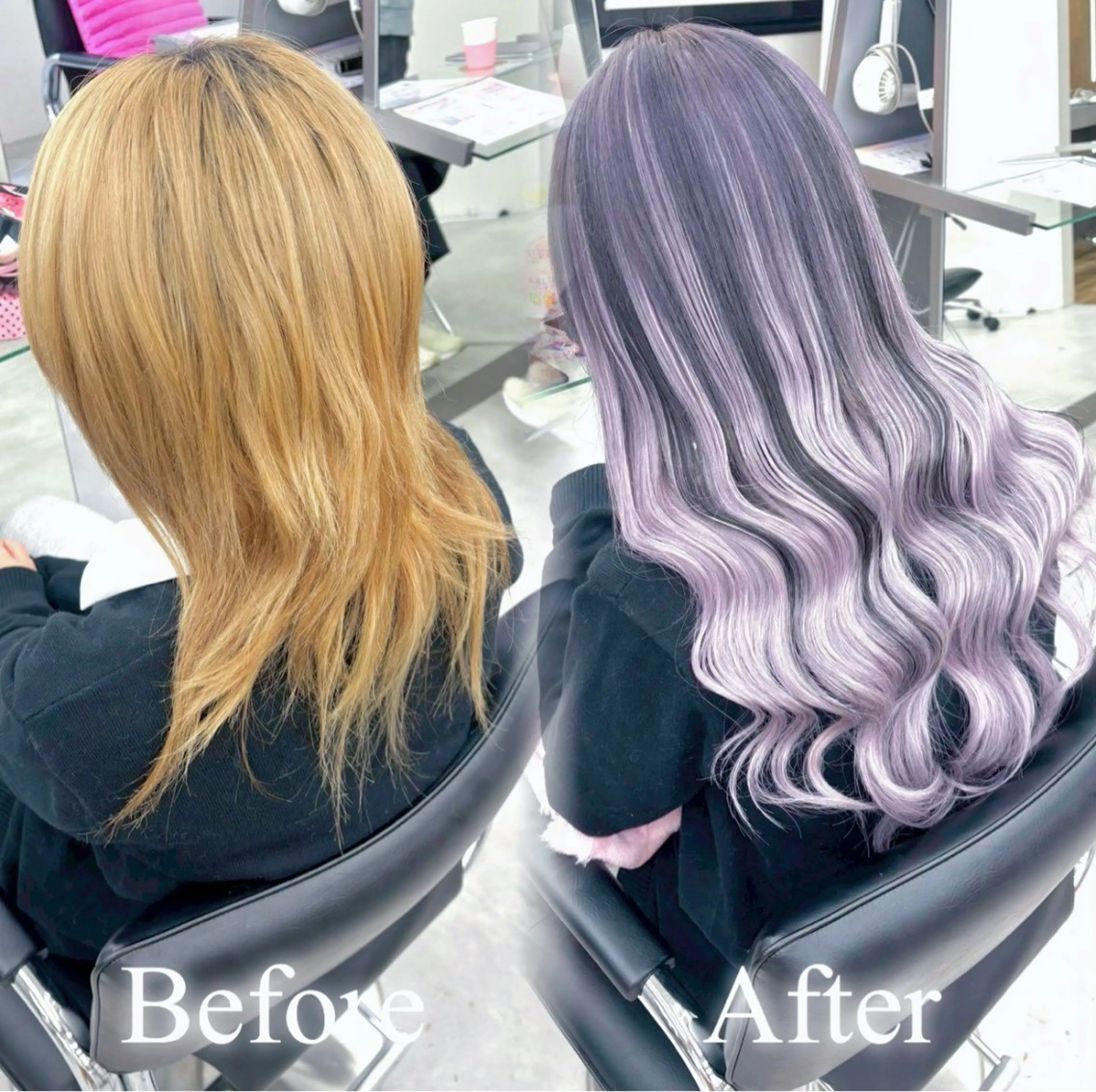 【ワンカラー➕エクステ80本🩵】ワンカラー➕エクステ80本のイメチェンメニューです🪽の写真