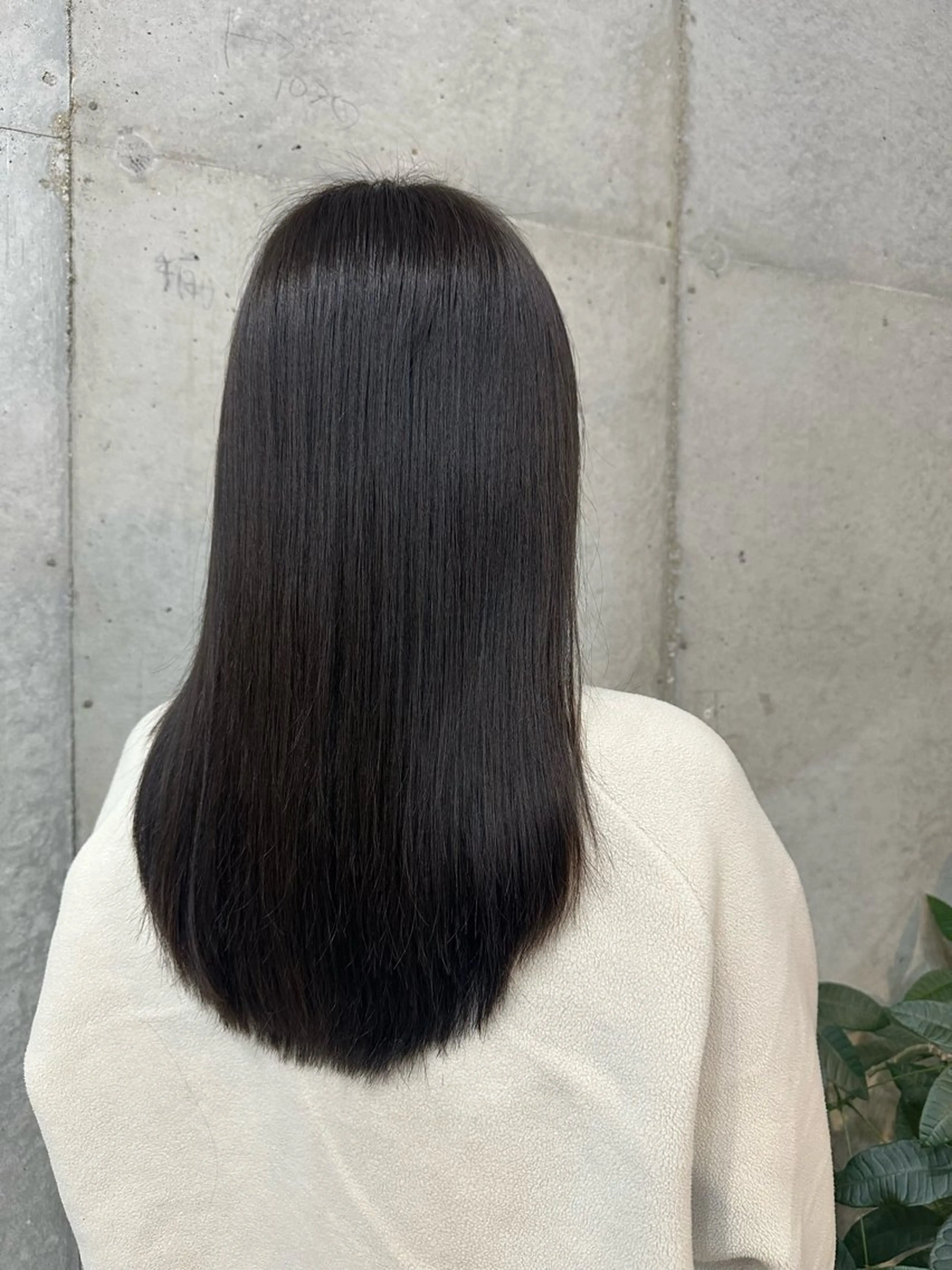 ロング ヘアカラー 田本 雛のヘアスタイル