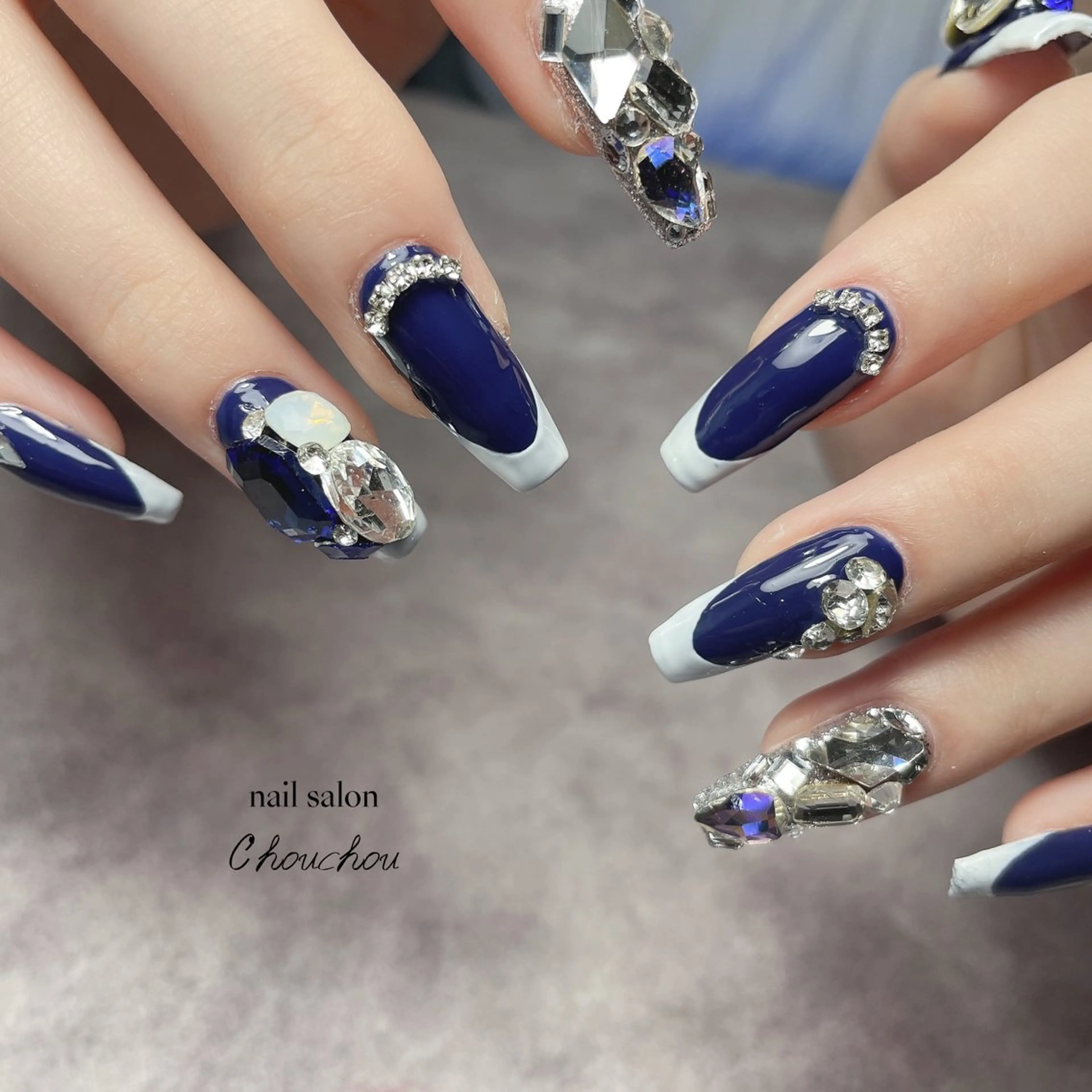 Bプラン💅💓（持ち込みデザイン）‼️オフ無料‼️＋長さだし10本✨の写真