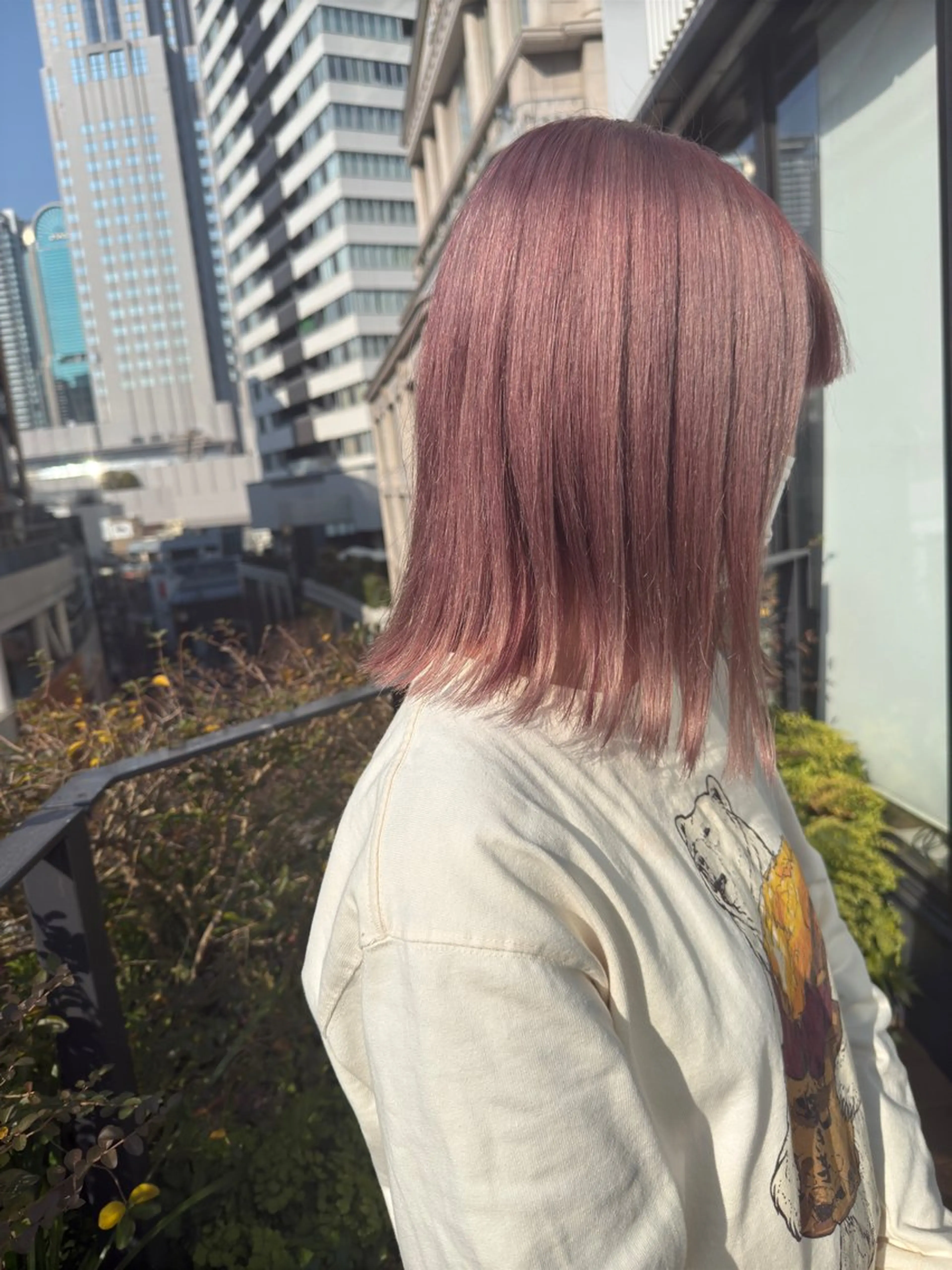 ミディアム くびれヘア 女性指名人気no.1 尾崎のヘアスタイル