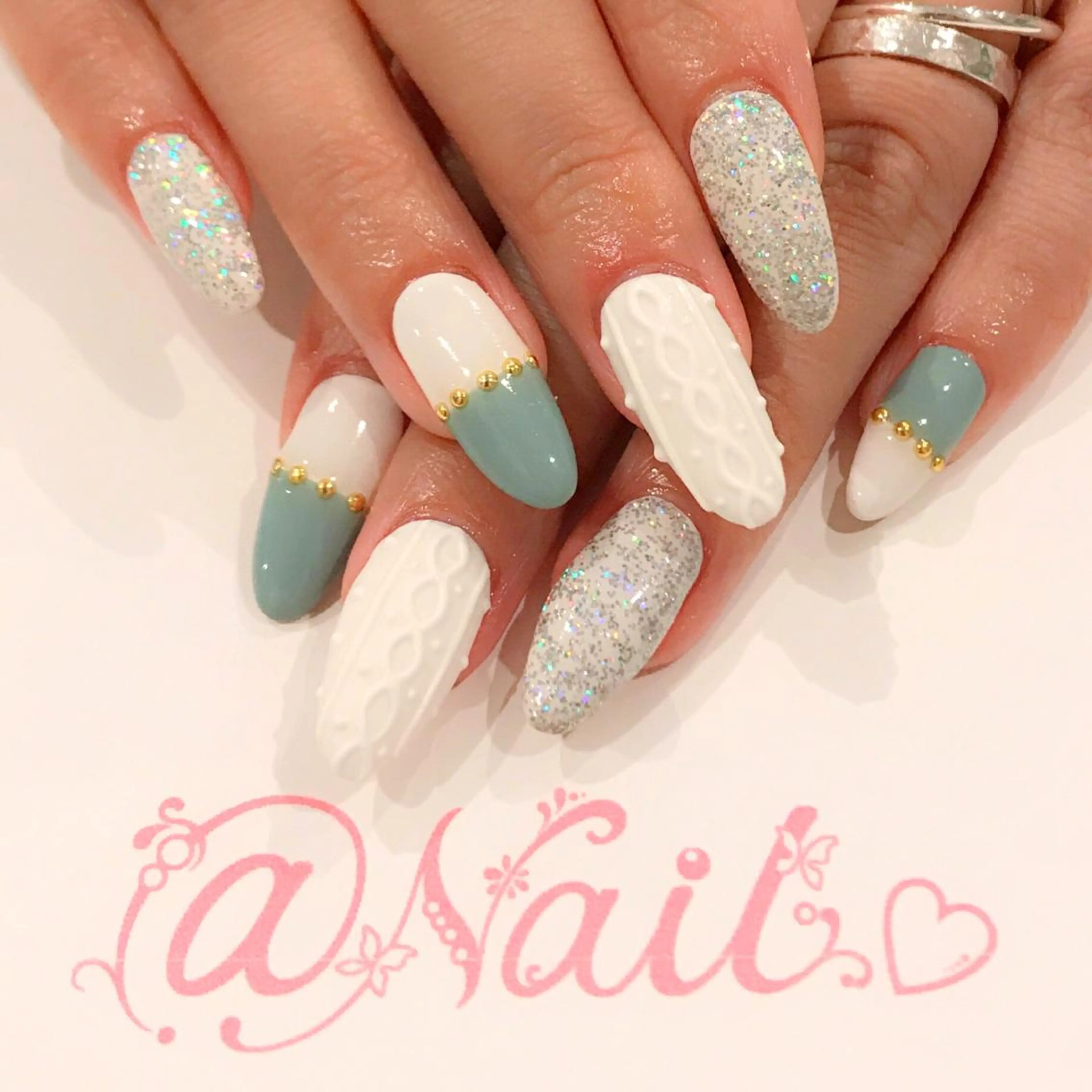 ネイル フットネイル ジェルネイル 持ち込み スカルプネイル ハンドネイル 小尾 栞のネイルデザイン