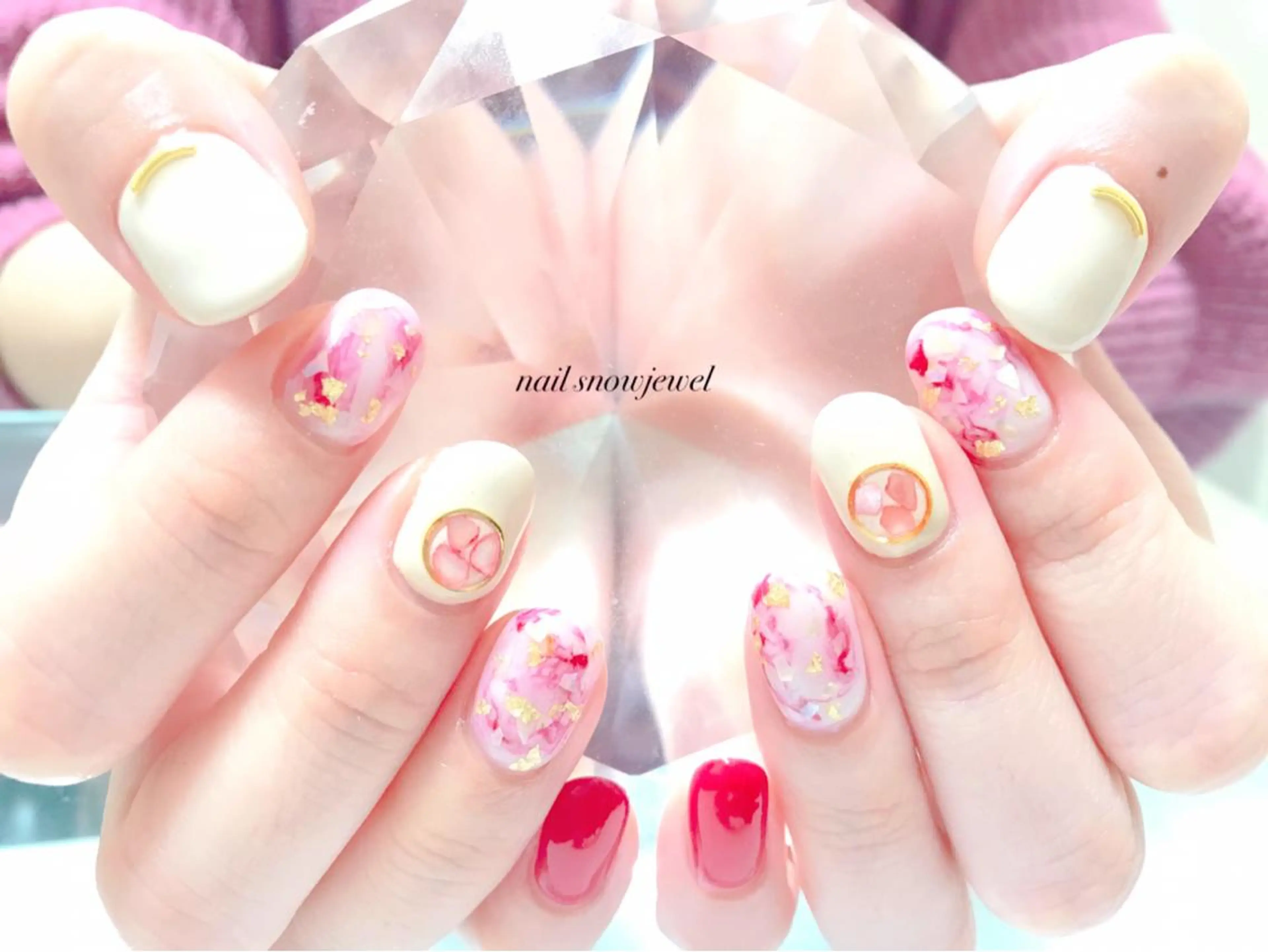 ネイル nail snowjewelのネイルデザイン